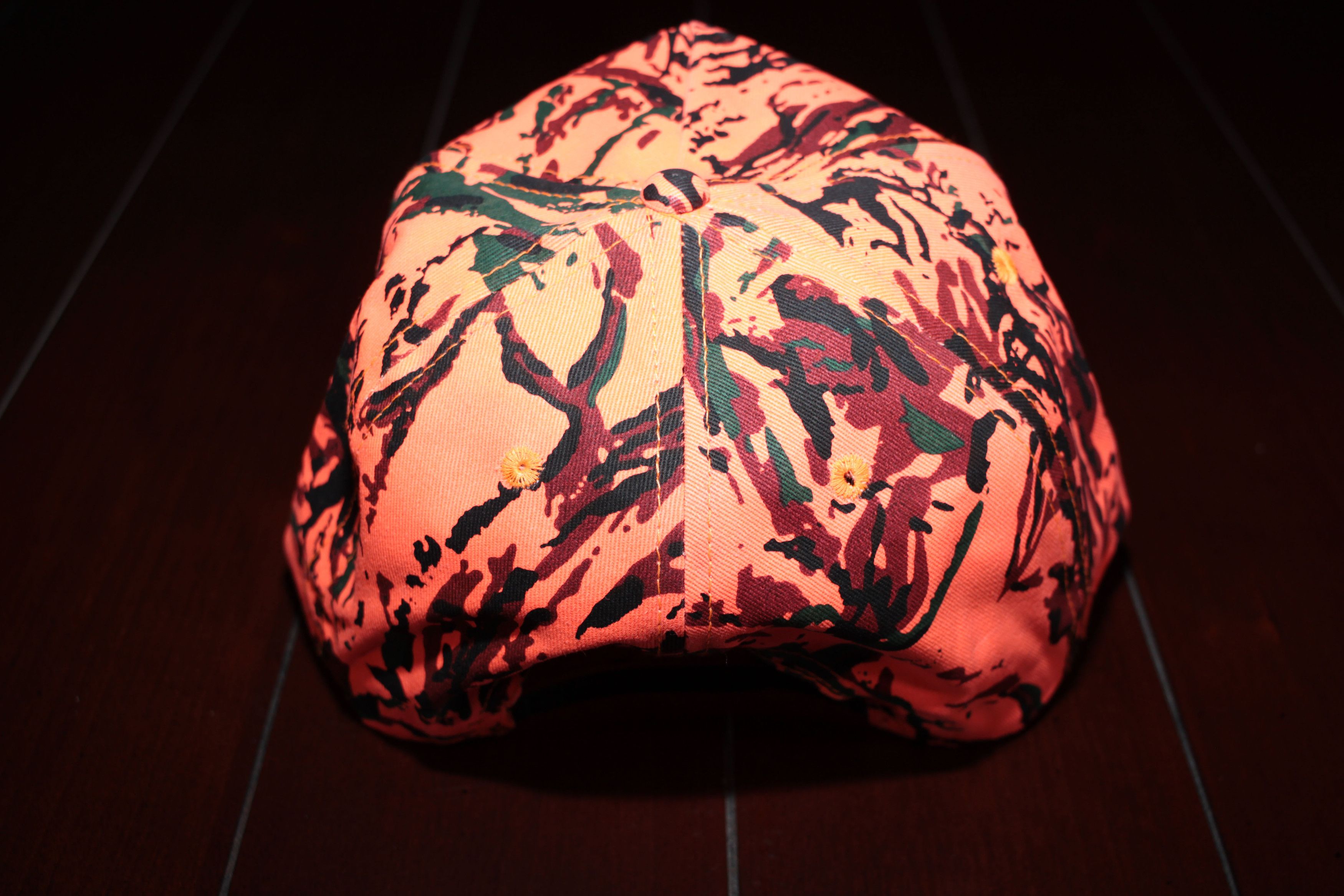 Bones × TeamSESH TeamSESH "SeshSkull" Camo Hat (Orange) Size ONE SIZE - 4 Thumbnail