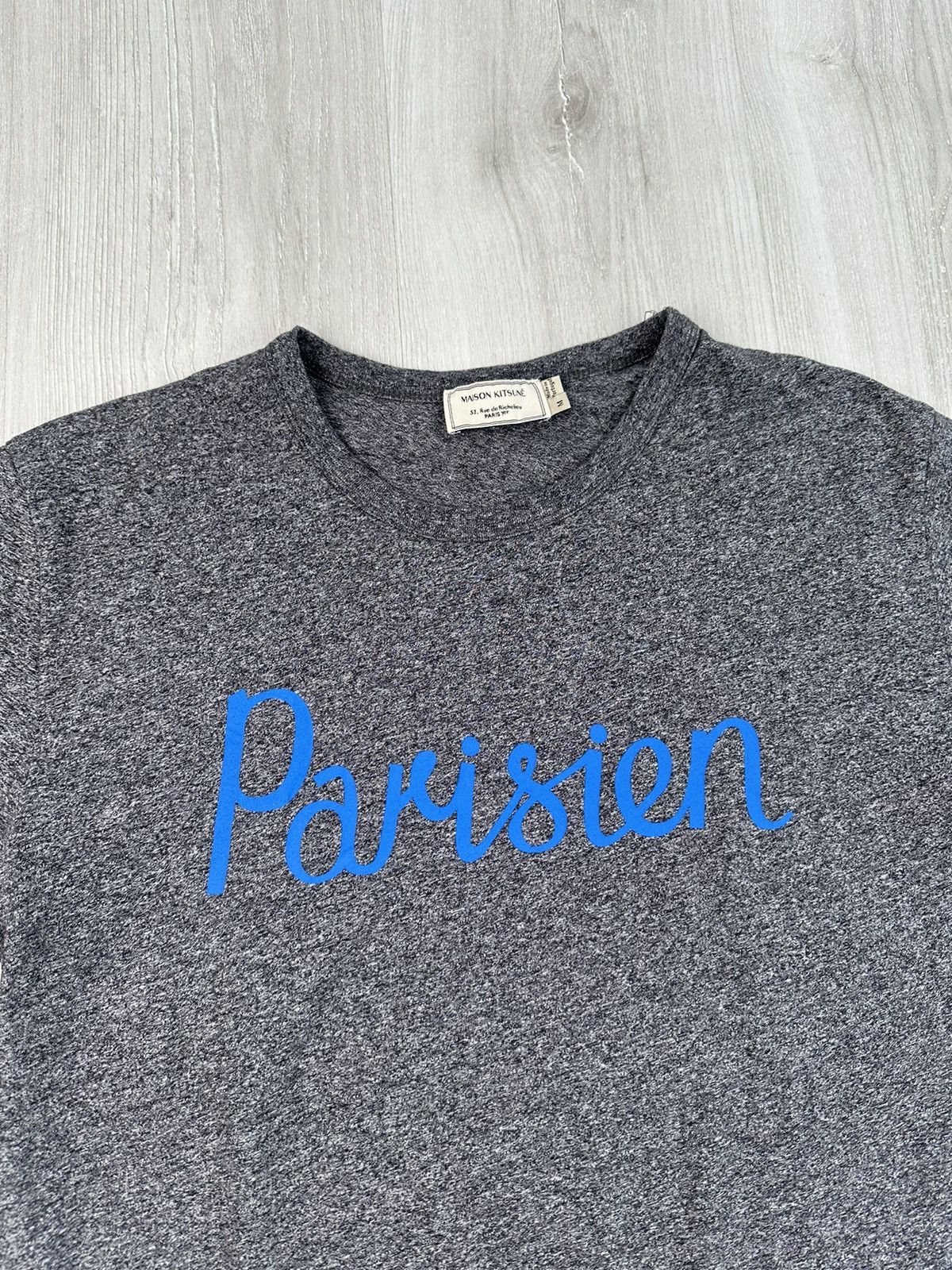 Maison Kitsune Maison Kitsune Parision Tshirt Big Logo Size US M / EU 48-50 / 2 - 2 Thumbnail