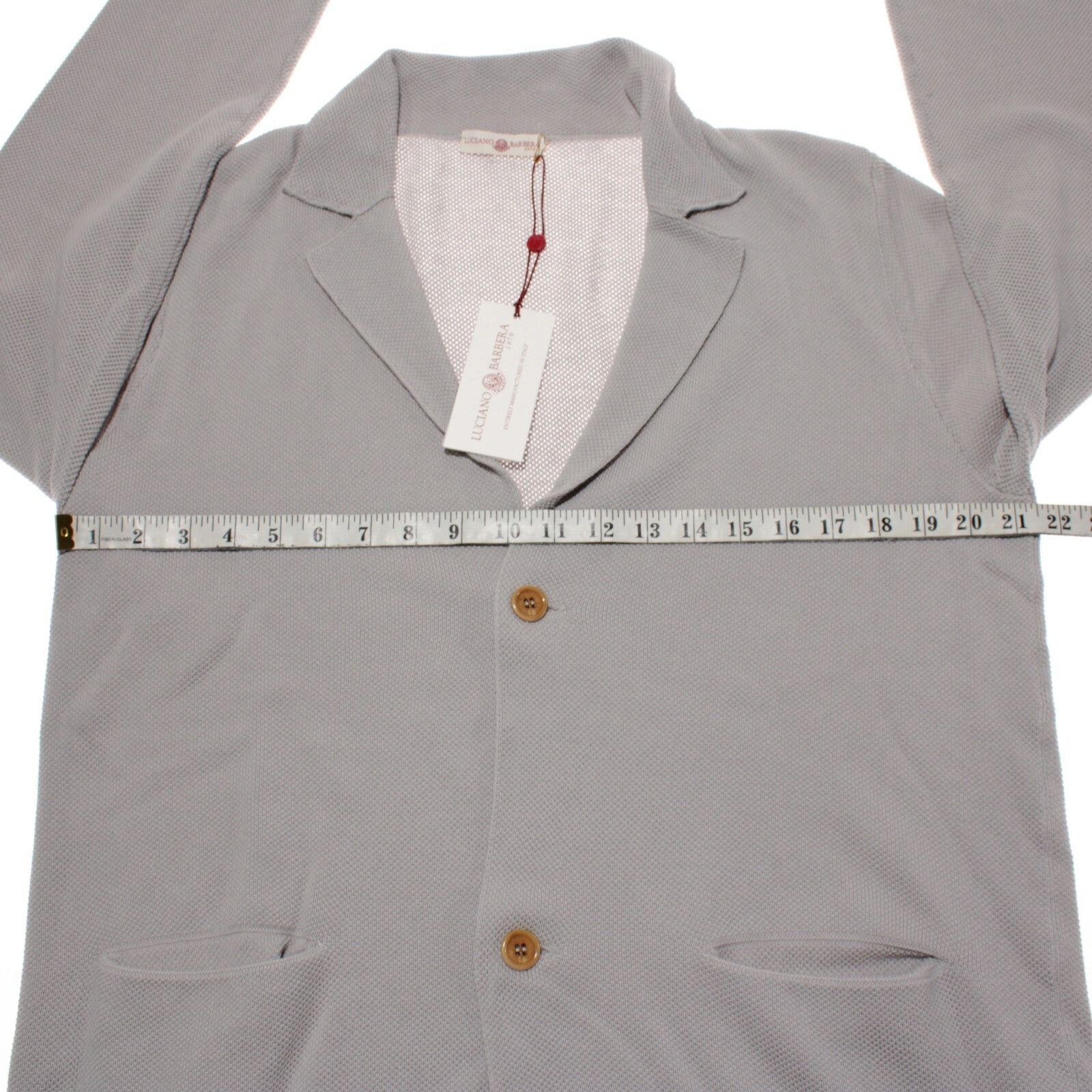 Luciano Barbera Luciano Barbera Sweater Size US M in Gray Size US M / EU 48-50 / 2 - 6 Thumbnail