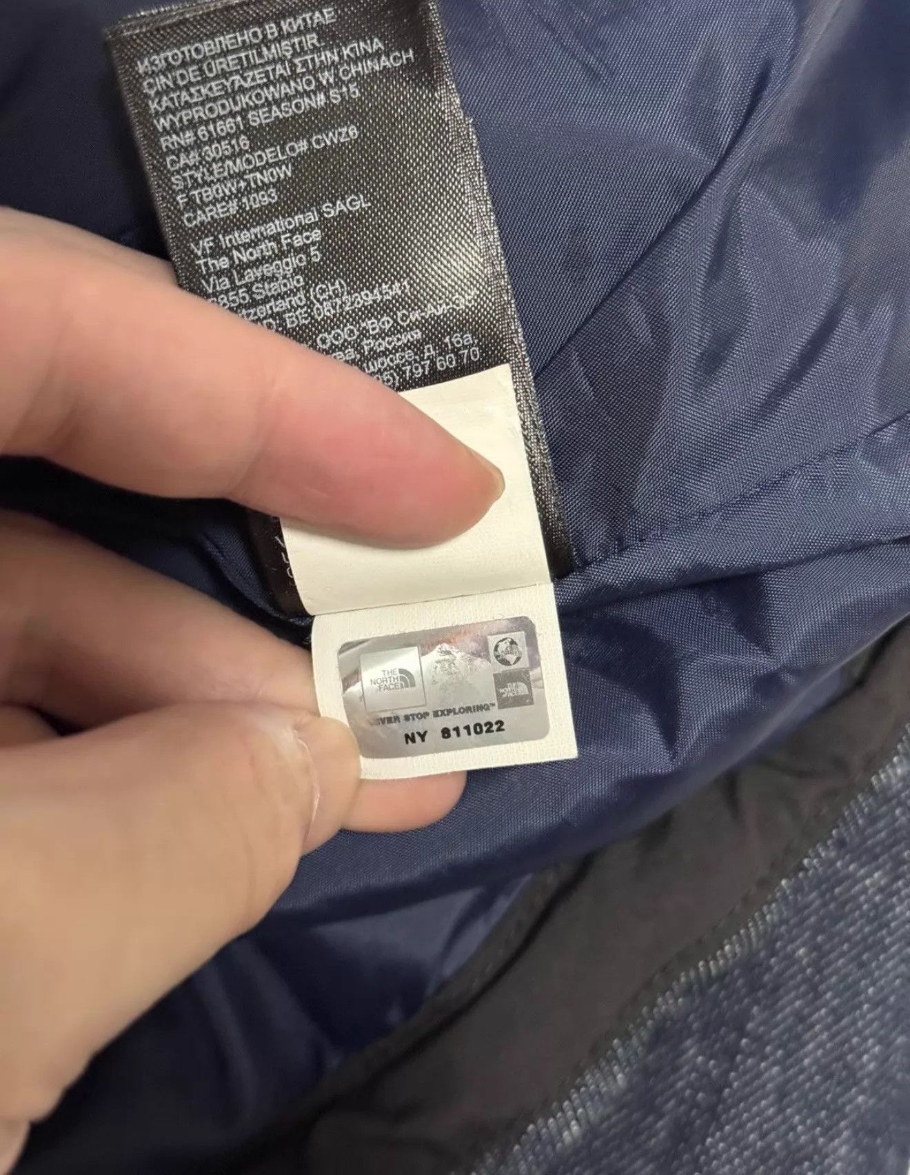 The North Face Supreme x The North Face 15SS Denim Shot L Near MINT Size US L / EU 52-54 / 3 - 4 Thumbnail