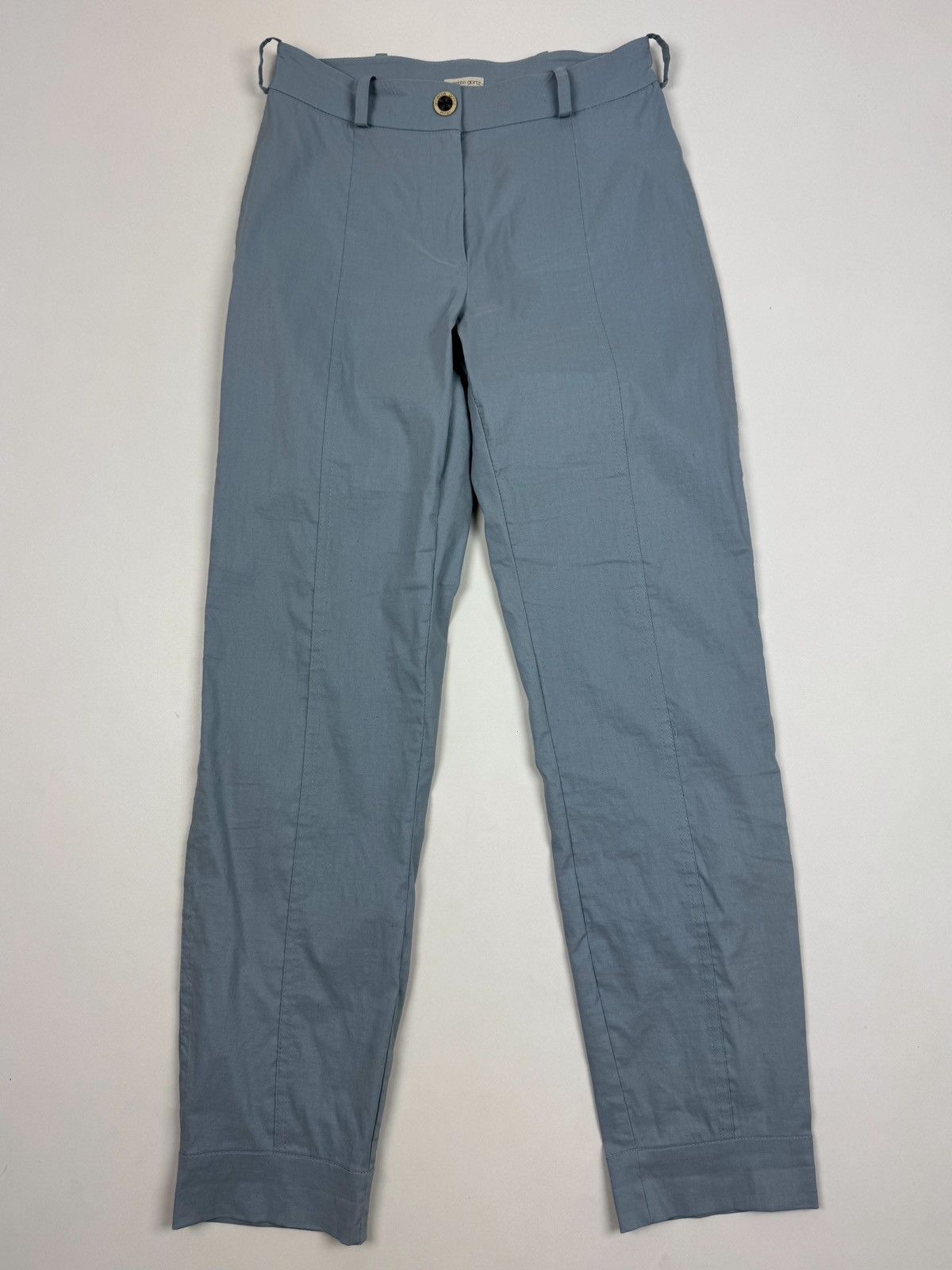 Annette Gortz Annette Gortz Linen Blue Pants Size 24" / US 00 / IT 34 - 1 Thumbnail