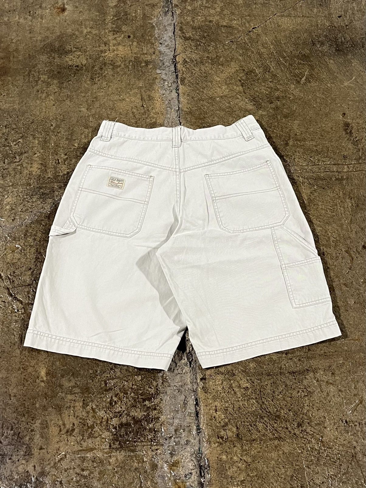 Carhartt × JNCO × Vintage Crazy Vintage Y2K Old Navy Baggy Carpenter Skater Shorts Size US 30 / EU 46 - 1 Thumbnail