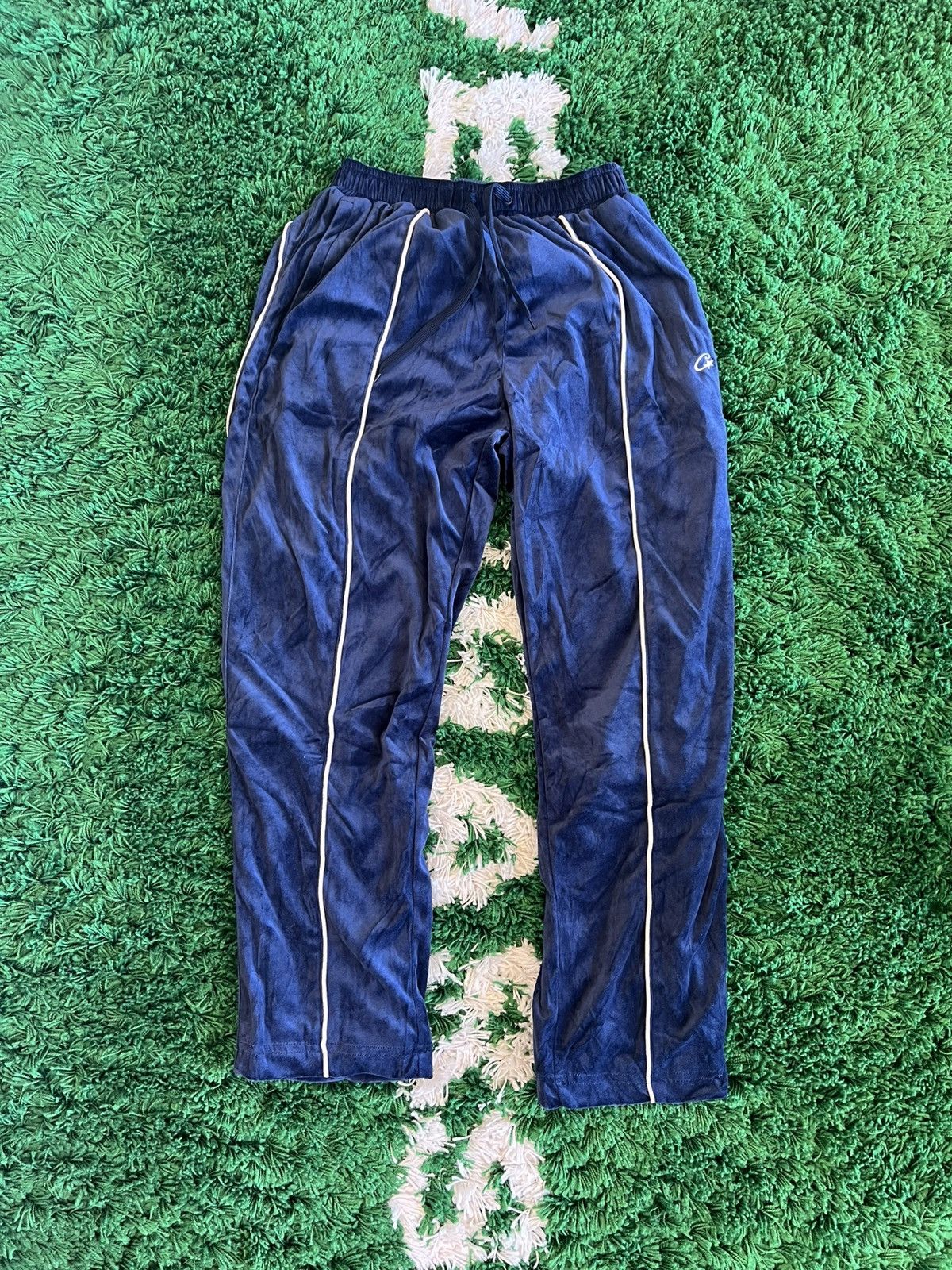Corteiz Corteiz VVS Uptown Velour Track Pants | Grailed