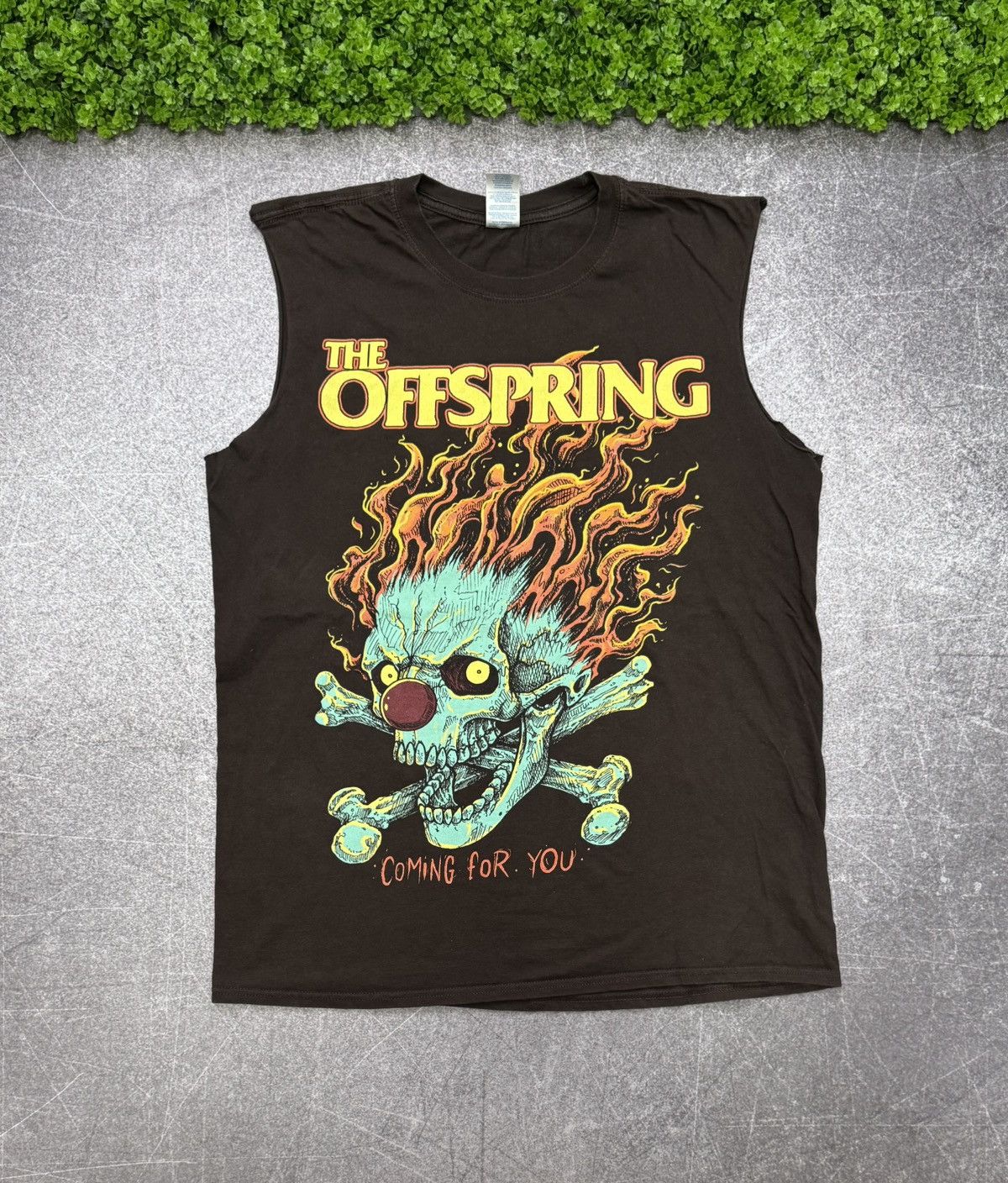 Band Tees Vintage Offspring 2015 Tour tank Top Band tee shirt Size US L / EU 52-54 / 3 - 1 Thumbnail