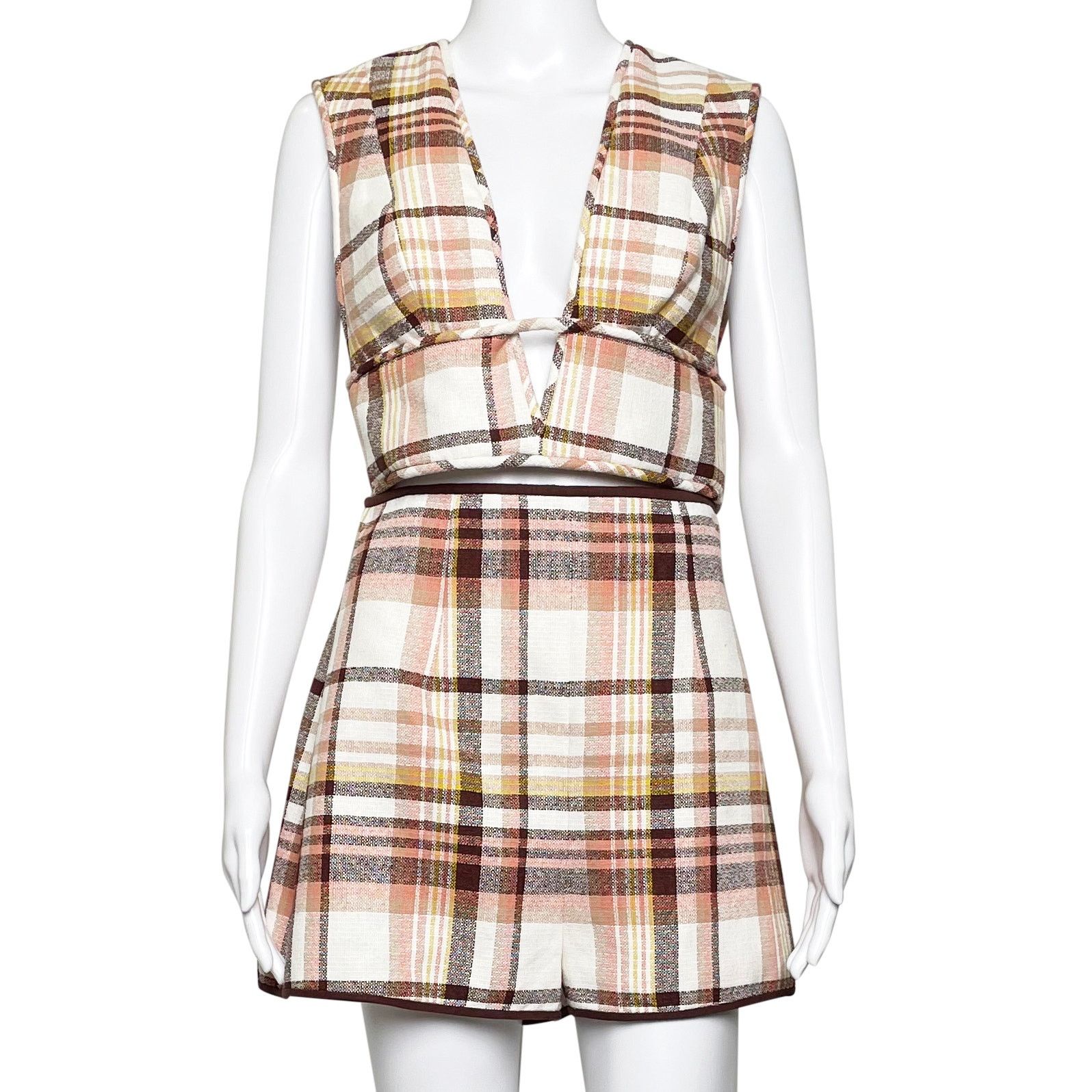 Zimmermann 2 Piece Matchmaker Check Bow Size M / US 6-8 / IT 42-44 - 1 Thumbnail