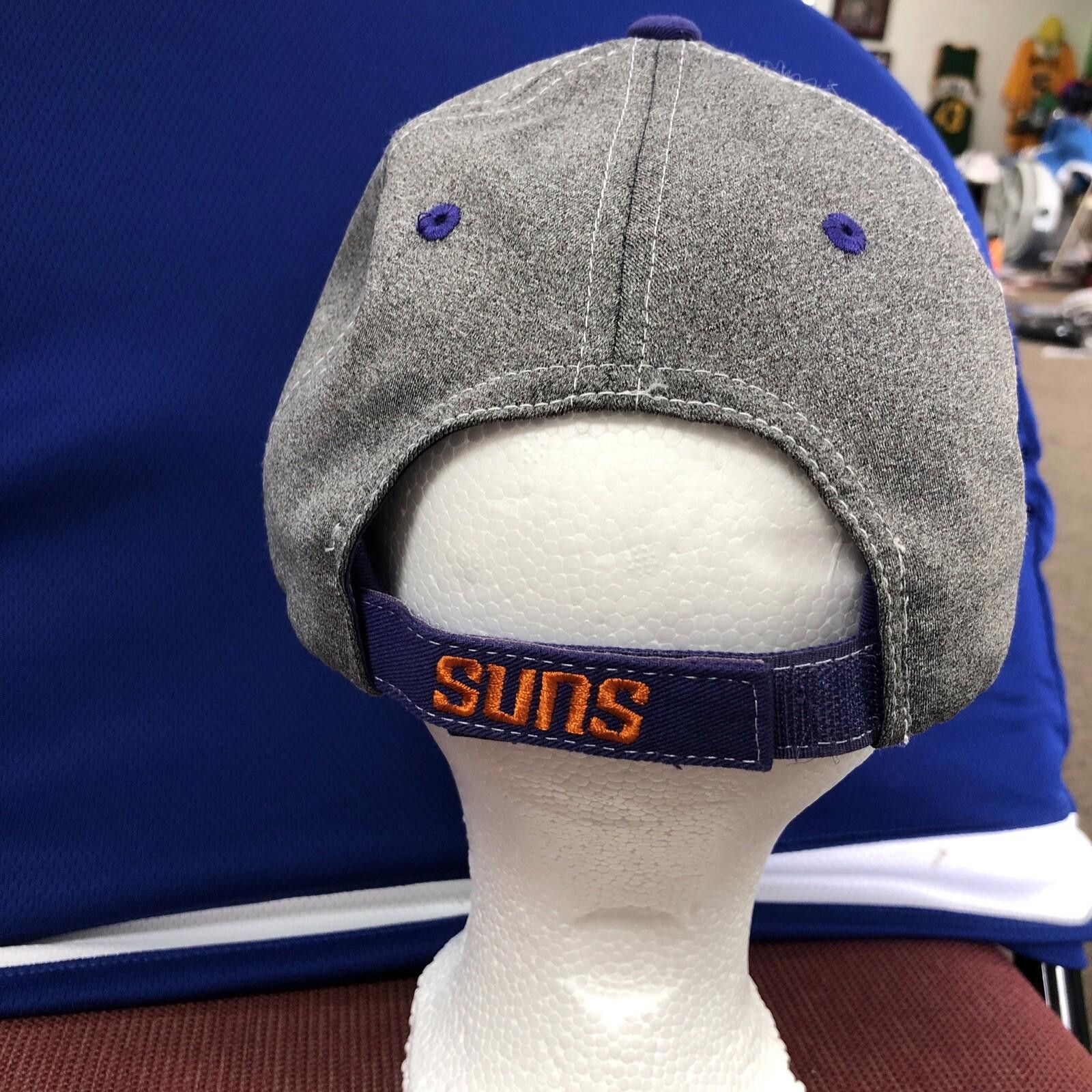 Designer Item Of The Game NBA Phoenix Suns Hat PHX Flame Logo Gray Size ONE SIZE - 3 Thumbnail