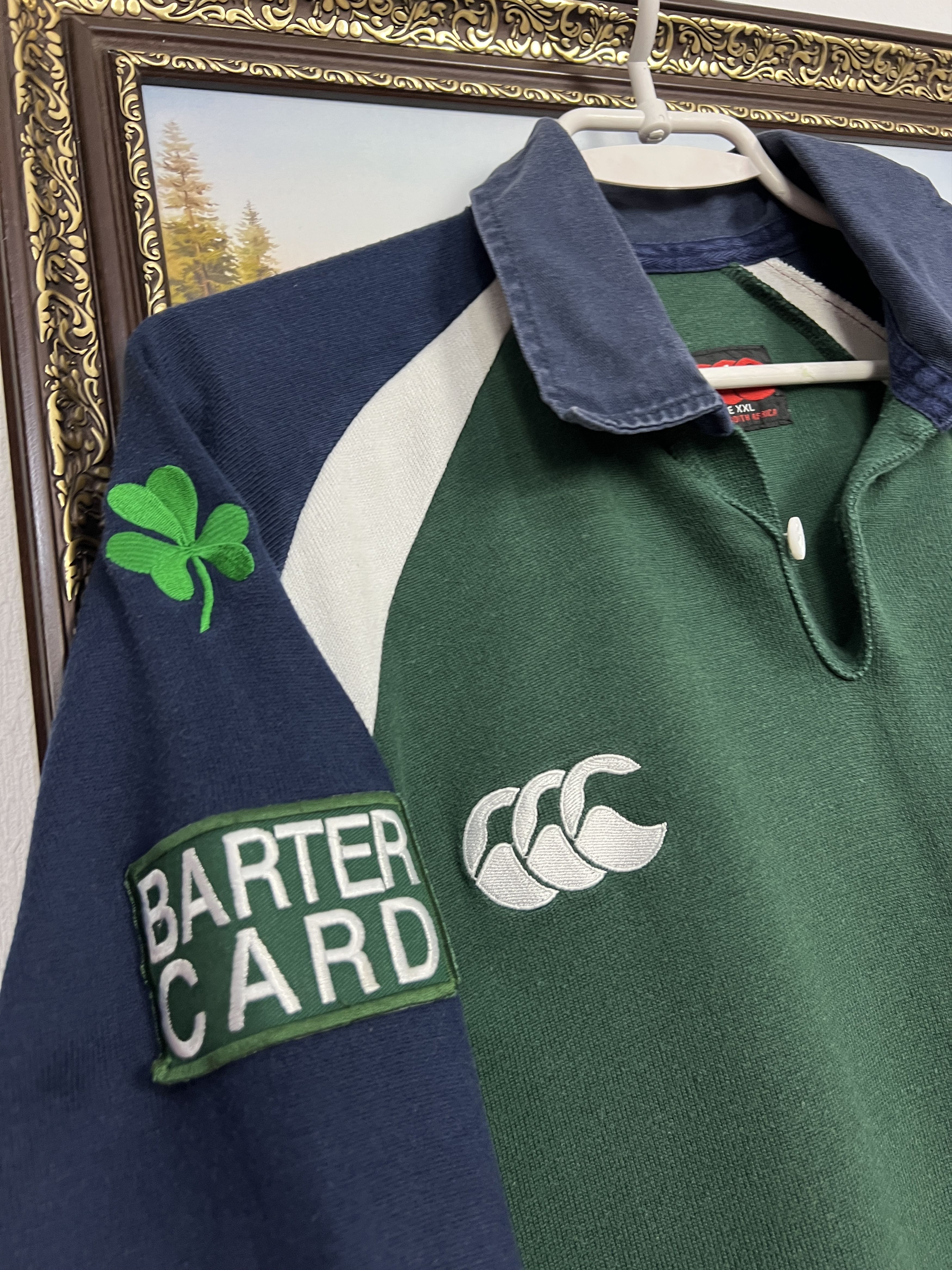 Canterbury of New Zealand Vintage London Irish Rugby Union Long Sleeve Jersey Trikot Size US XXL / EU 58 / 5 - 5 Thumbnail