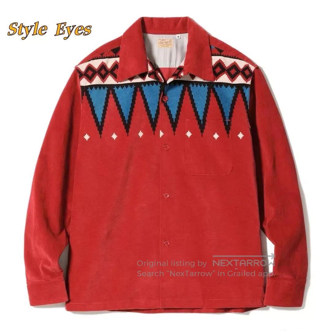 Vintage 1950s Style Long Sleeve Sweatshirt. Size US M / EU 48-50 / 2 - 5 Thumbnail