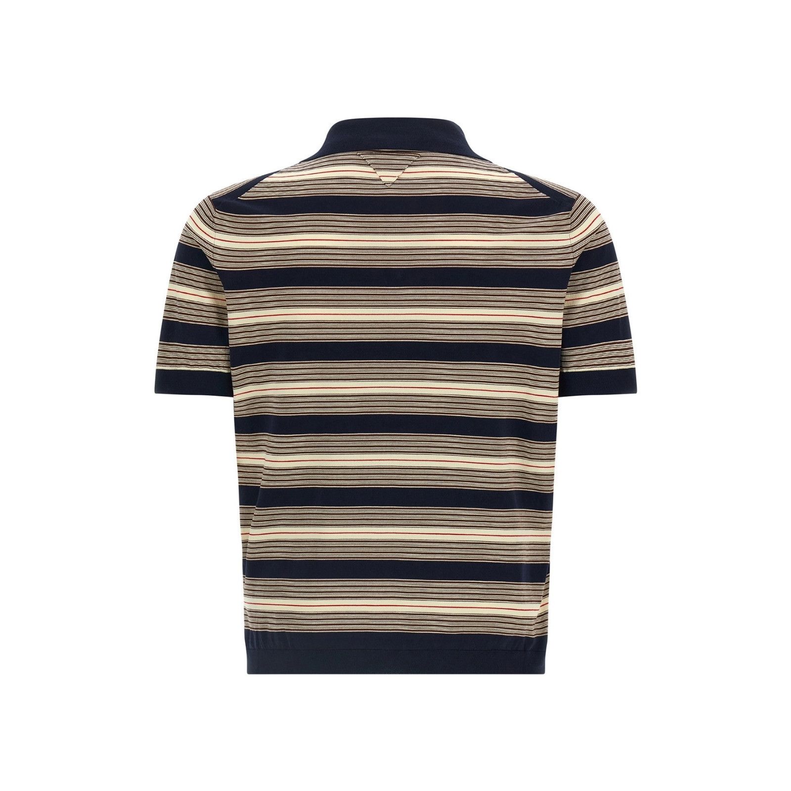 Prada PRADA Multicolor Striped Polo Shirt New & Authentic (Men's s Size US L / EU 52-54 / 3 - 2 Thumbnail