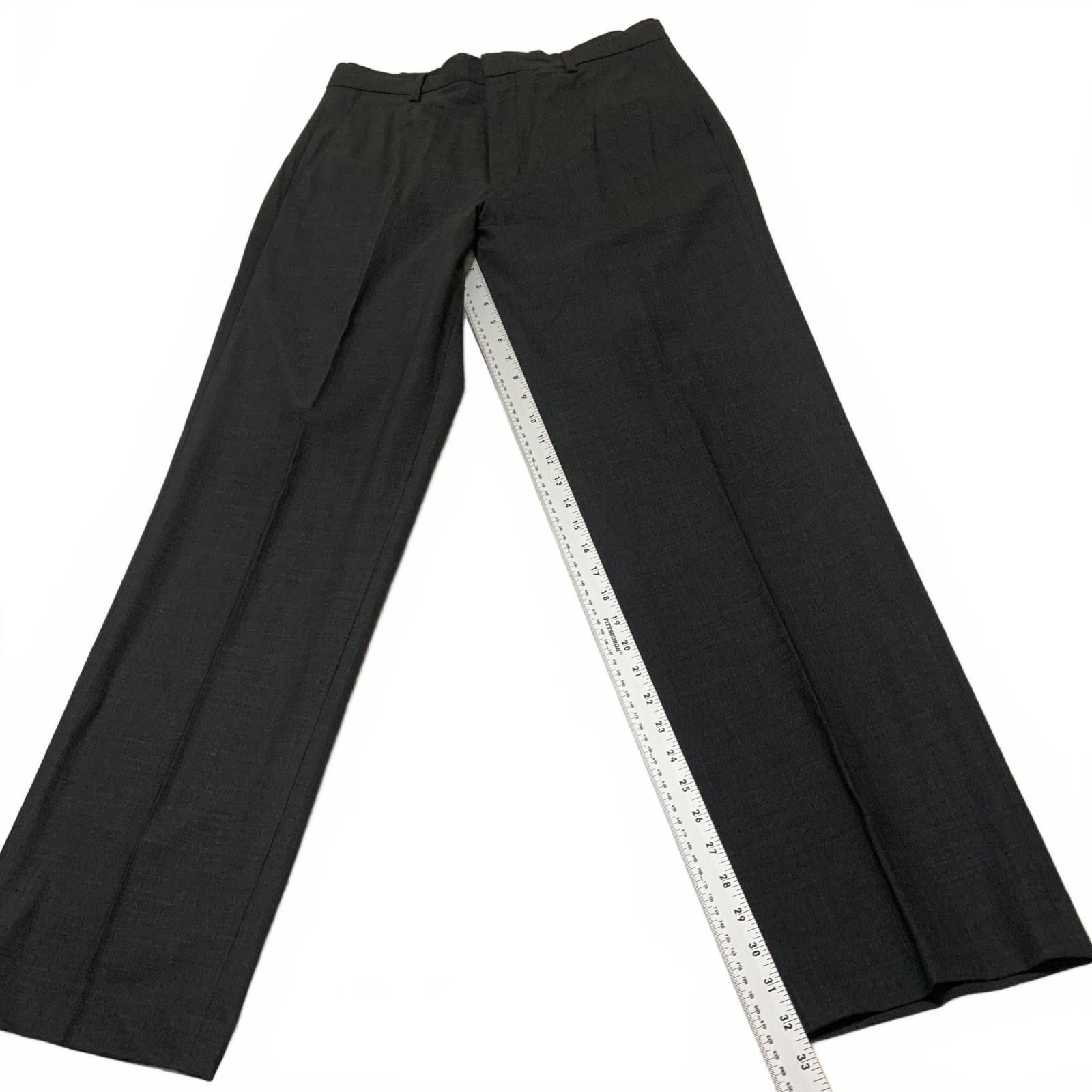 Banana Republic Banana Republic Men's 32x32.5 Dark Gray Dress Pants Size 38R - 6 Thumbnail