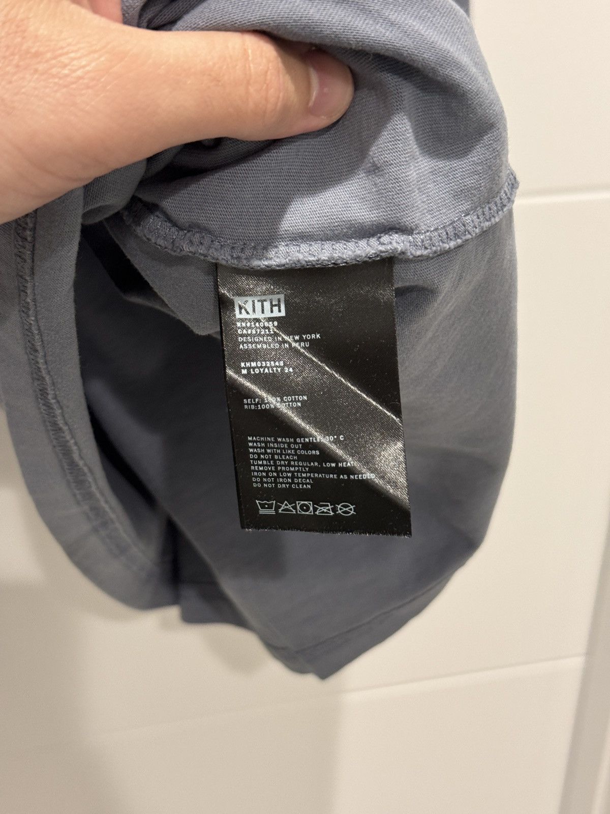 Kith Kith Loyalty Exclusive Box Logo LS Elevation Blue Tee Size M Size US M / EU 48-50 / 2 - 8 Thumbnail