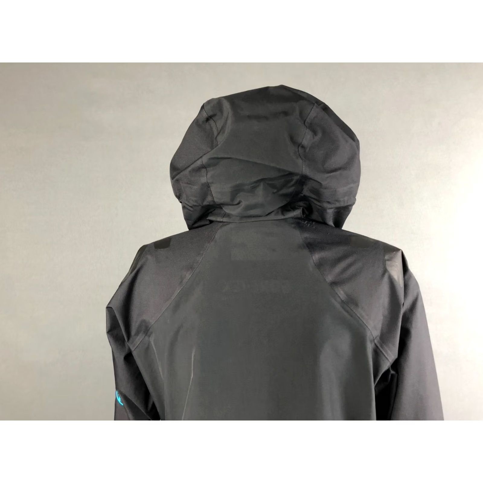 Mammut Mammut Windbreaker Jacket Women L Black Polyamide Full Zip Hooded Windbreaker Womens Regular Fit Size L / US 10 / IT 46 - 4 Thumbnail