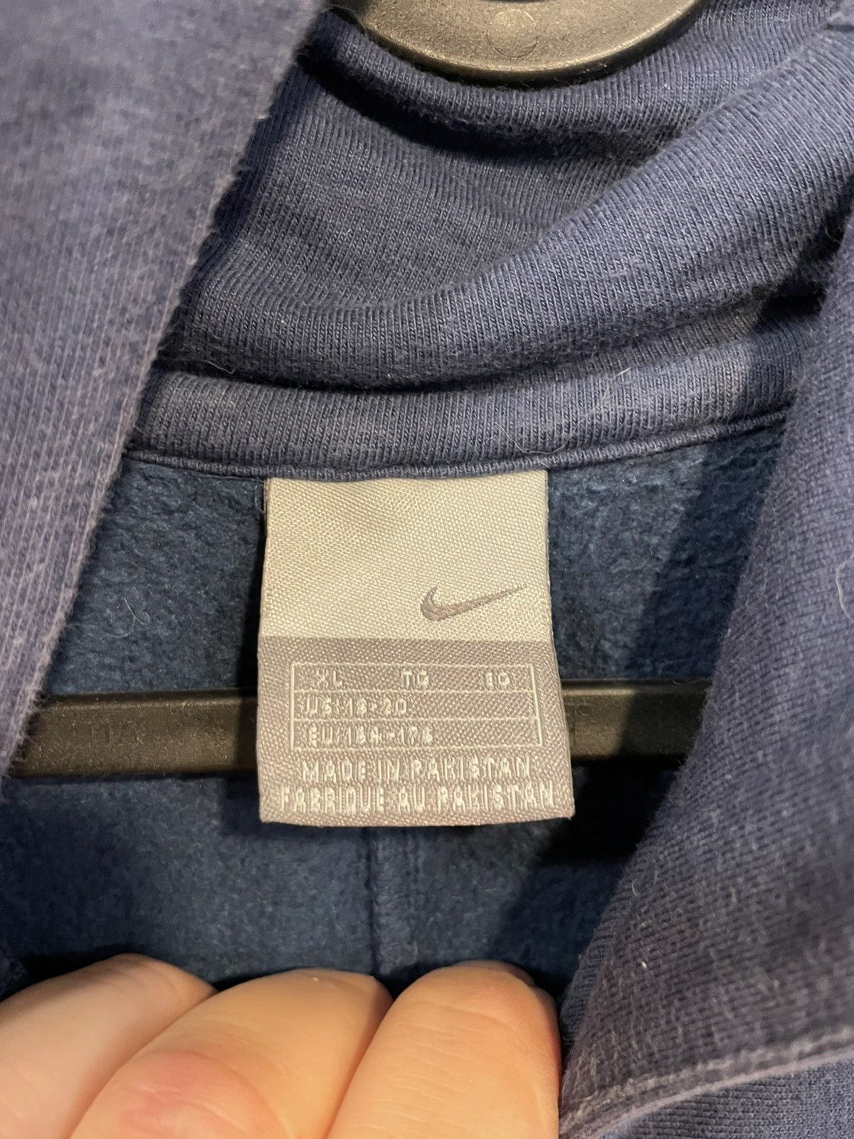 Nike × Vintage NIKE VINTAGE CENTER LOGO OVERSIZE BOXY HOODIE Size US XL / EU 56 / 4 - 5 Thumbnail