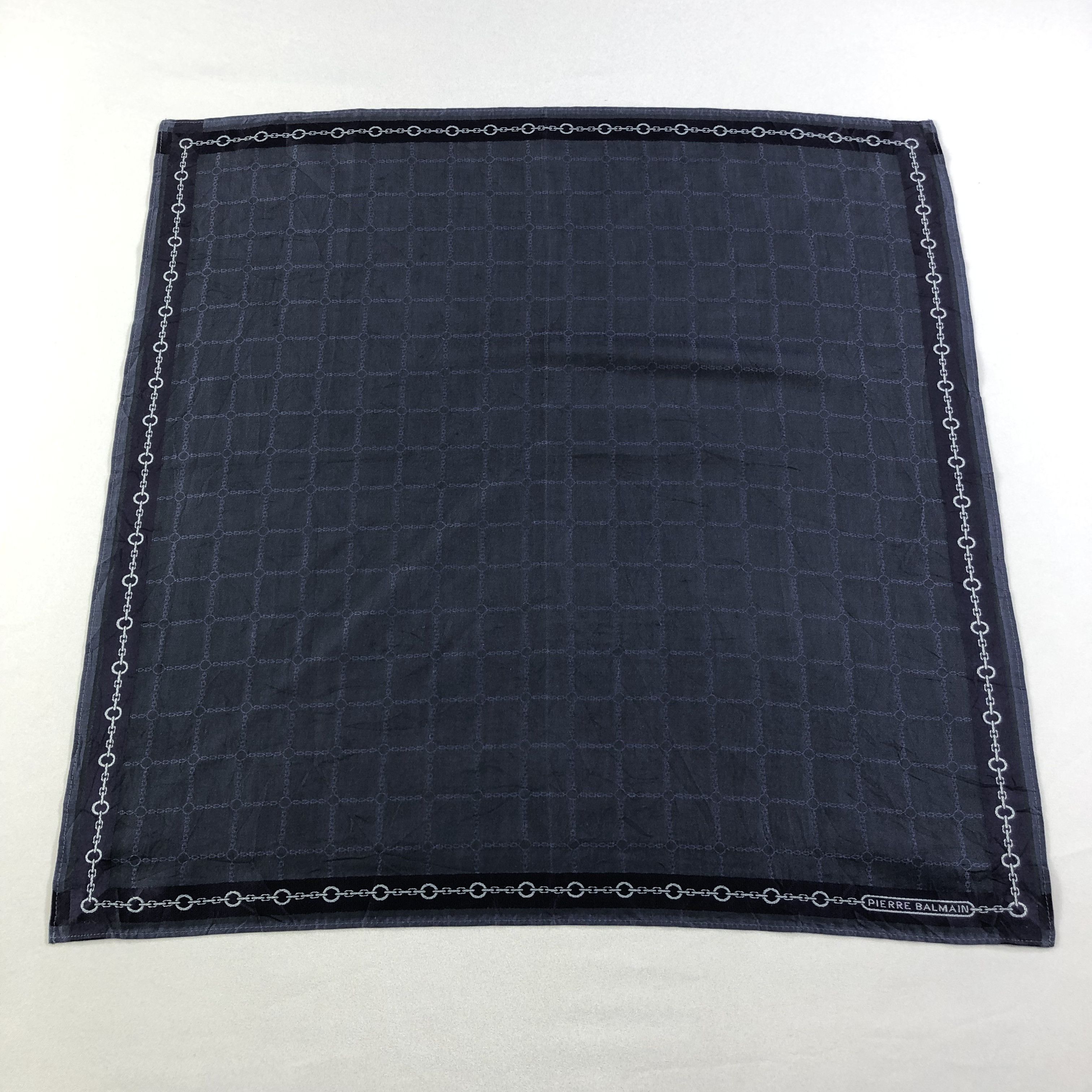 Pierre Balmain × Vintage Pierre Balmain Handkerchief Neckerchief Bandana H1701 Size ONE SIZE - 2 Thumbnail