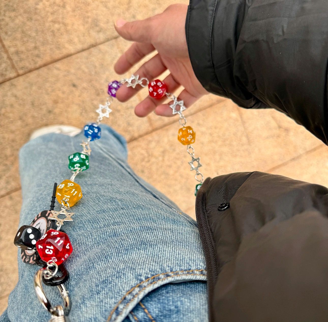 Jewelry Keychain Wallet and pant Chain Size ONE SIZE - 1 Thumbnail