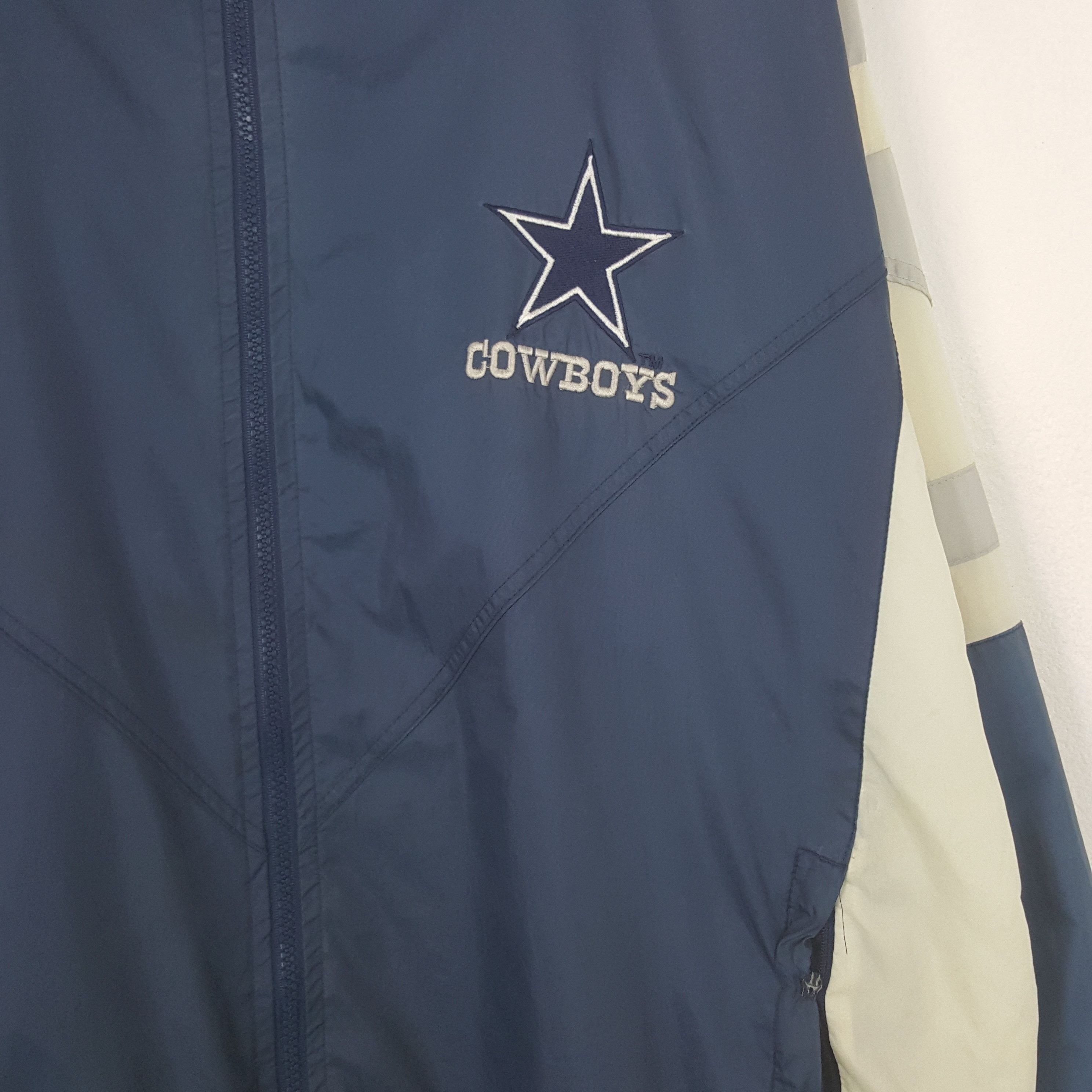 Starter Vintage Dallas Cowboys American Football Jacket C302N5 Size US XL / EU 56 / 4 - 4 Thumbnail