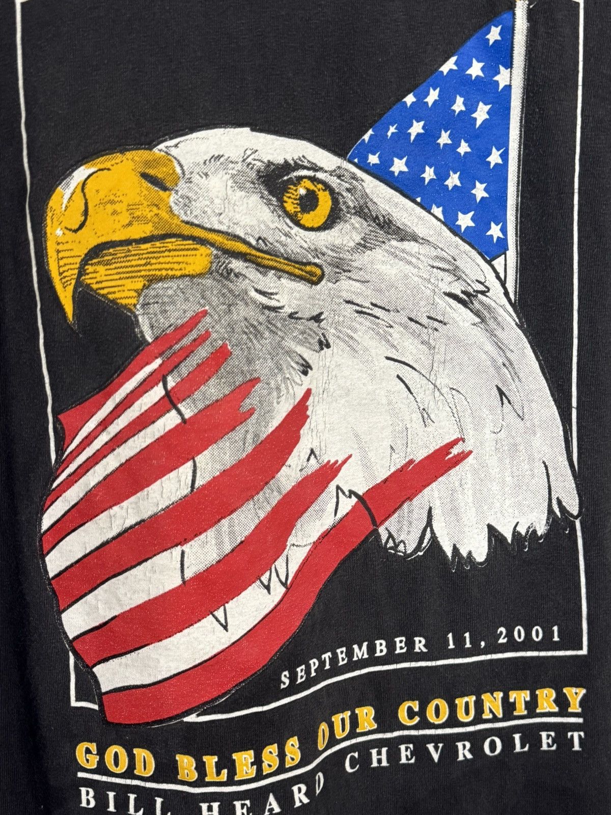 Vintage Vintage Gildan 9/11 Eagle America Chevrolet Muscle Tank Top Size US XL / EU 56 / 4 - 3 Thumbnail