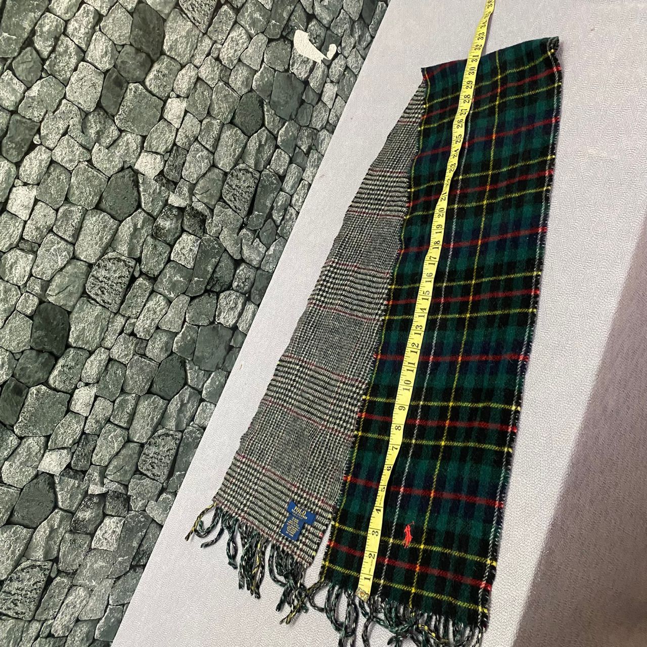 Polo Ralph Lauren Vintage Polo Ralph Lauren Made in Italy Scarf Size ONE SIZE - 3 Thumbnail