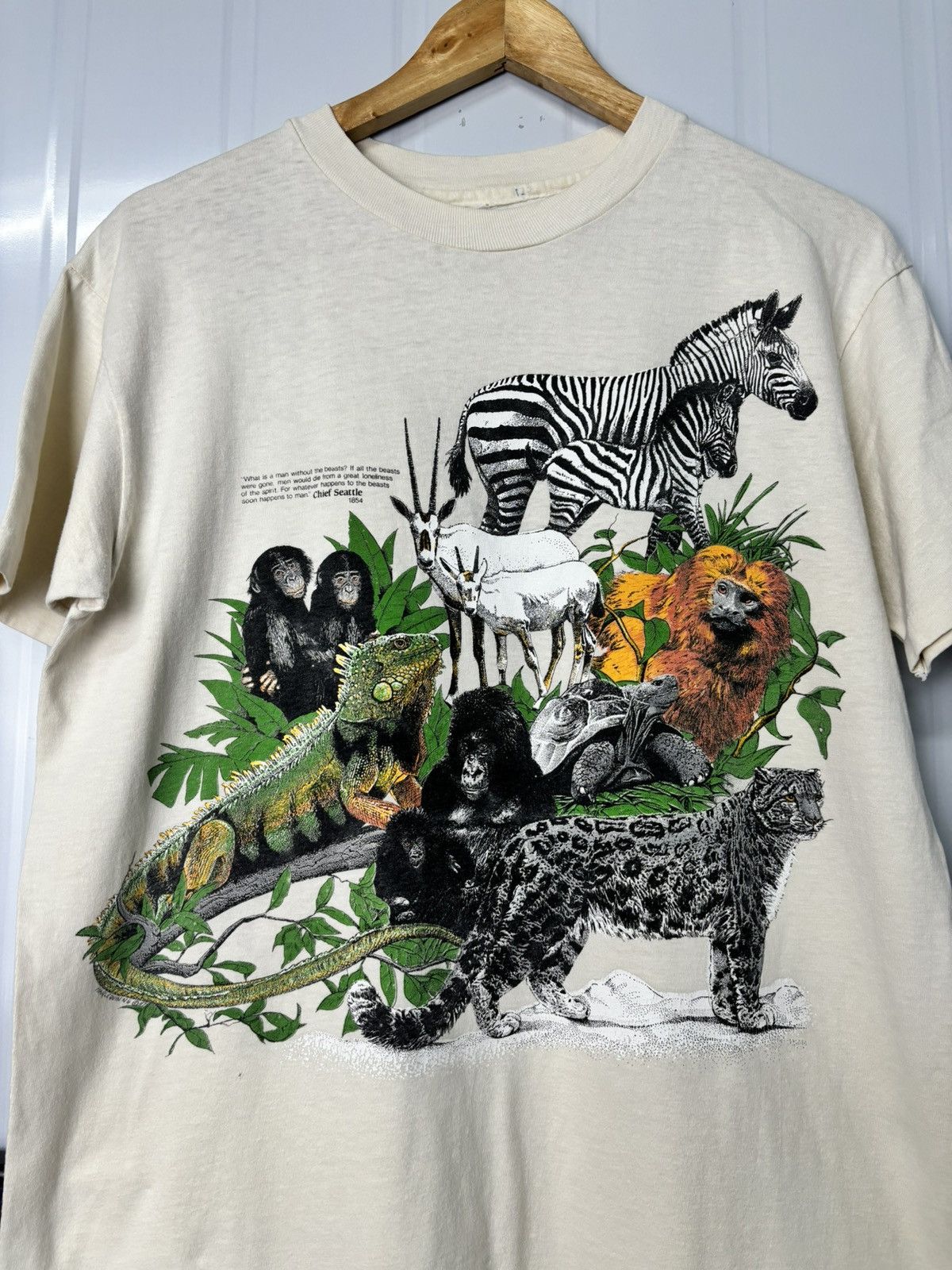 Vintage RARE! Vintage 1987 Art Animal Tee OVP Size US M / EU 48-50 / 2 - 5 Thumbnail
