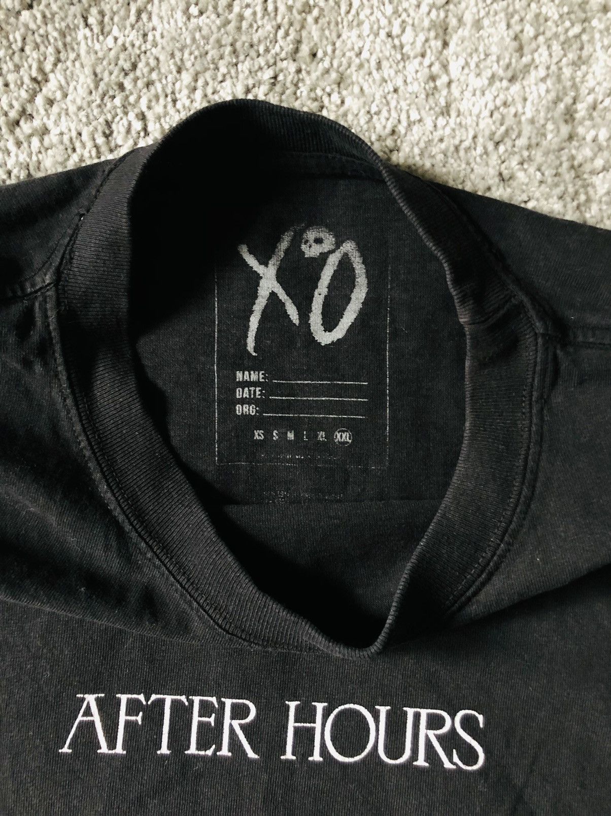 XO X O After hours t shirt Size US XXL / EU 58 / 5 - 4 Thumbnail