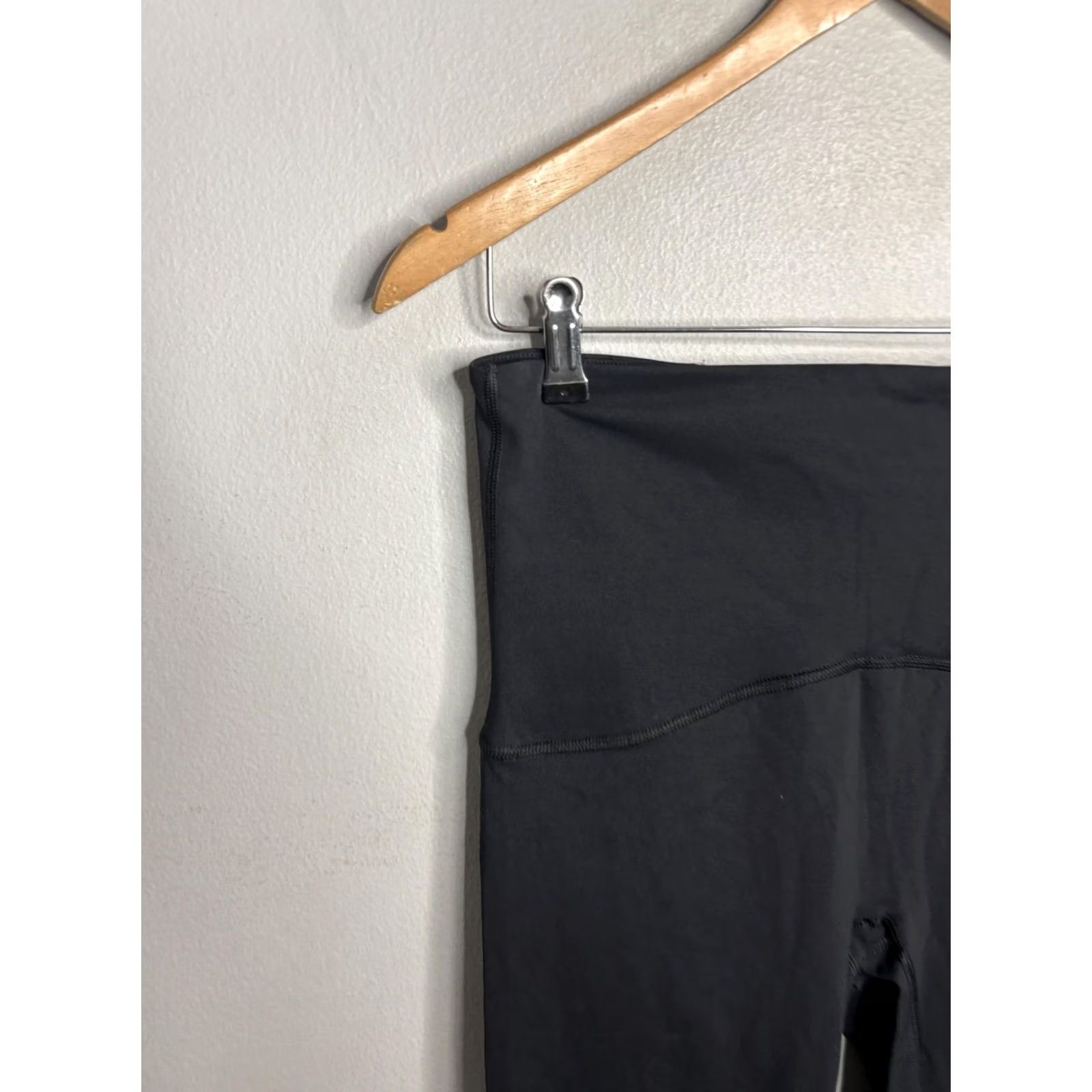 Spanx Spanx Leggings Womens Large Black High Waist Maternity Over Belly Panel Shaping Size 36" / US 14 / IT 50 - 2 Thumbnail