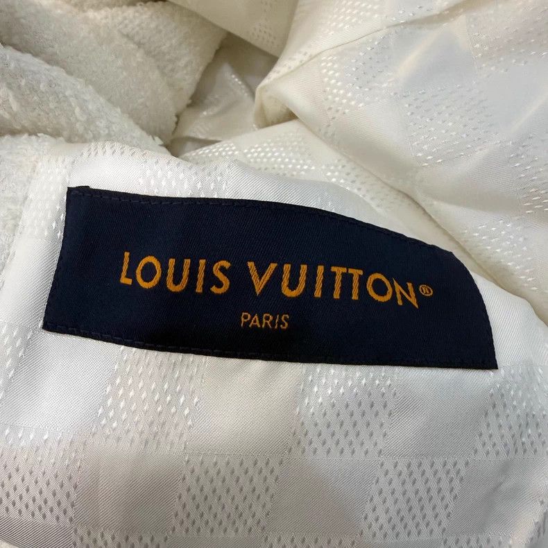 Louis Vuitton Louis Vuitton White Turquoise Collarless Jacket Size US S / EU 44-46 / 1 - 5 Thumbnail
