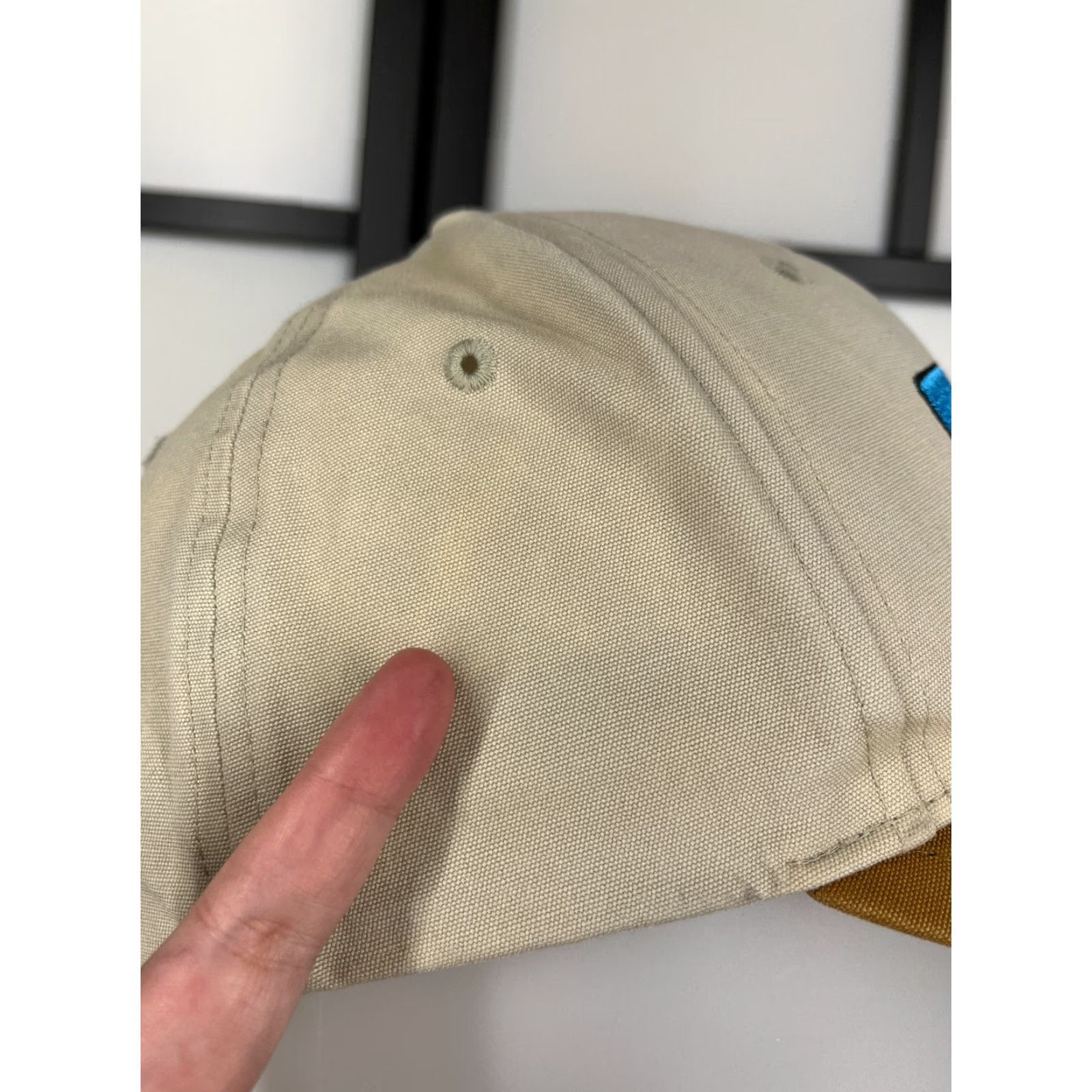Patagonia Patagonia Hat Cap Snap Back Adult One Size Brown Beige Embroidered Logo Men Sn cap Back Hat Snapback Beach Casual Travel 90s Sport Fish Logo Size ONE SIZE - 4 Thumbnail