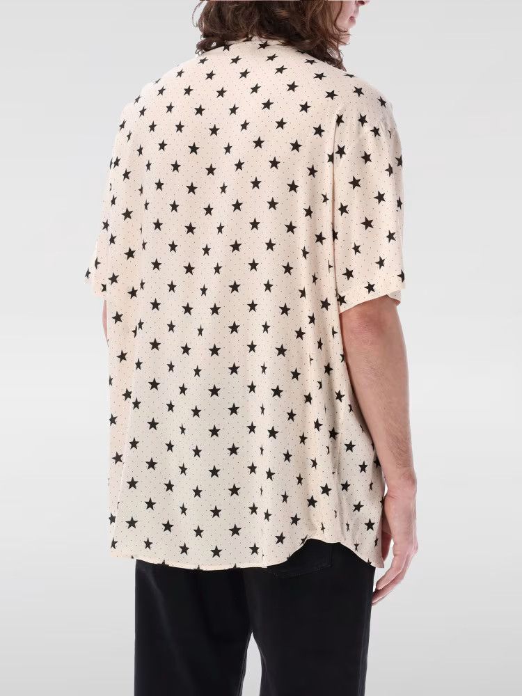 Balmain o1y0426 Patterned Shirt in Beige/Black Size US S / EU 44-46 / 1 - 4 Thumbnail