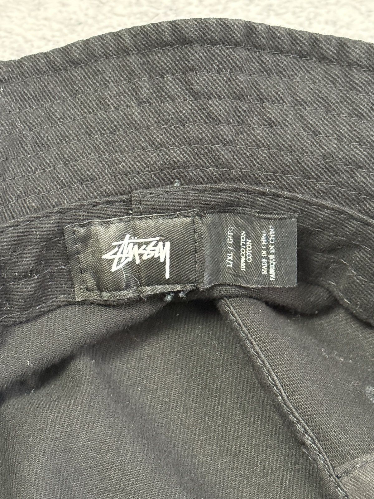 Stussy STUSSY SS LINK BUCKET HAT BLACK Size ONE SIZE - 5 Thumbnail