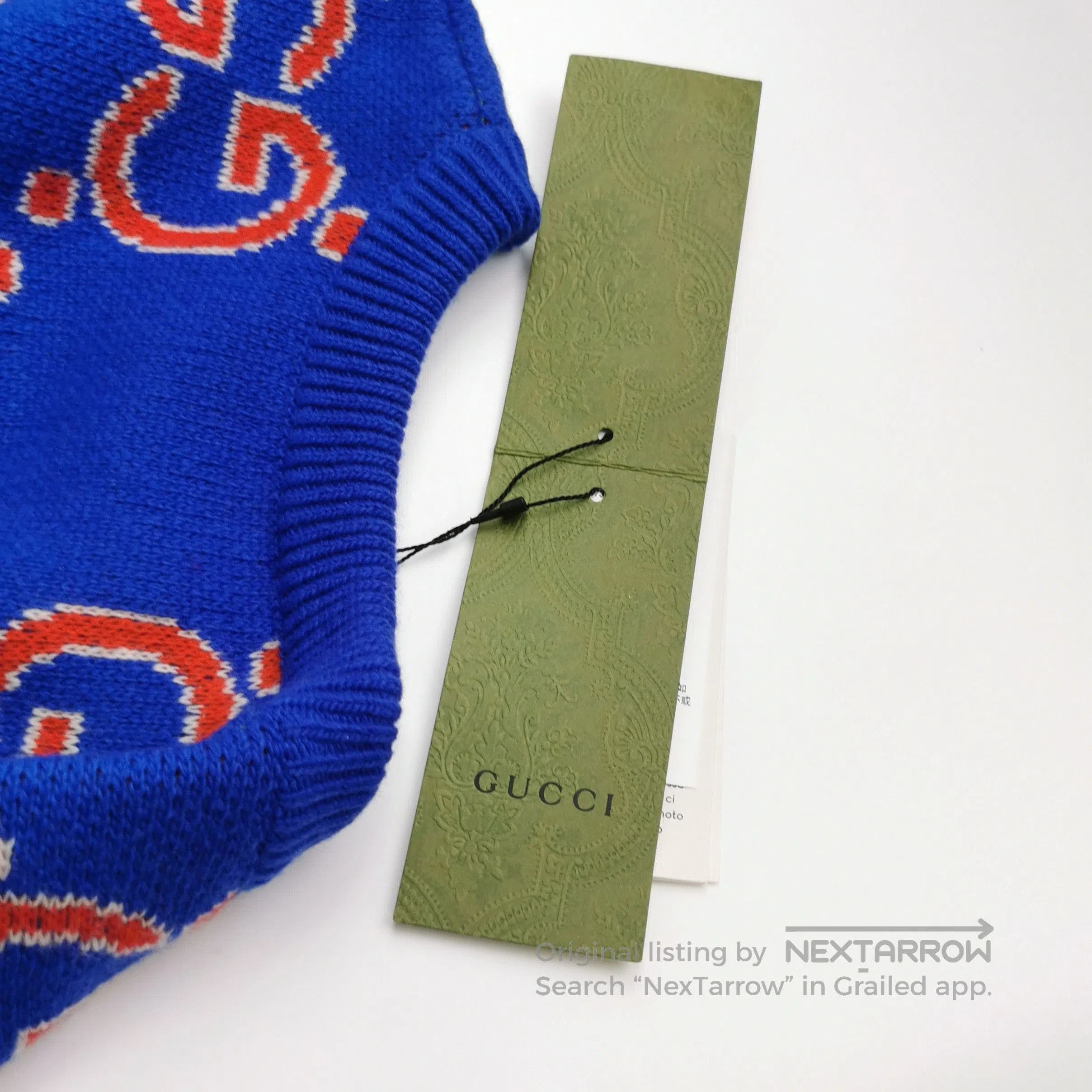Gucci Gucci Wool GG Logo Round Neck Sweater M. Size US M / EU 48-50 / 2 - 1 Thumbnail
