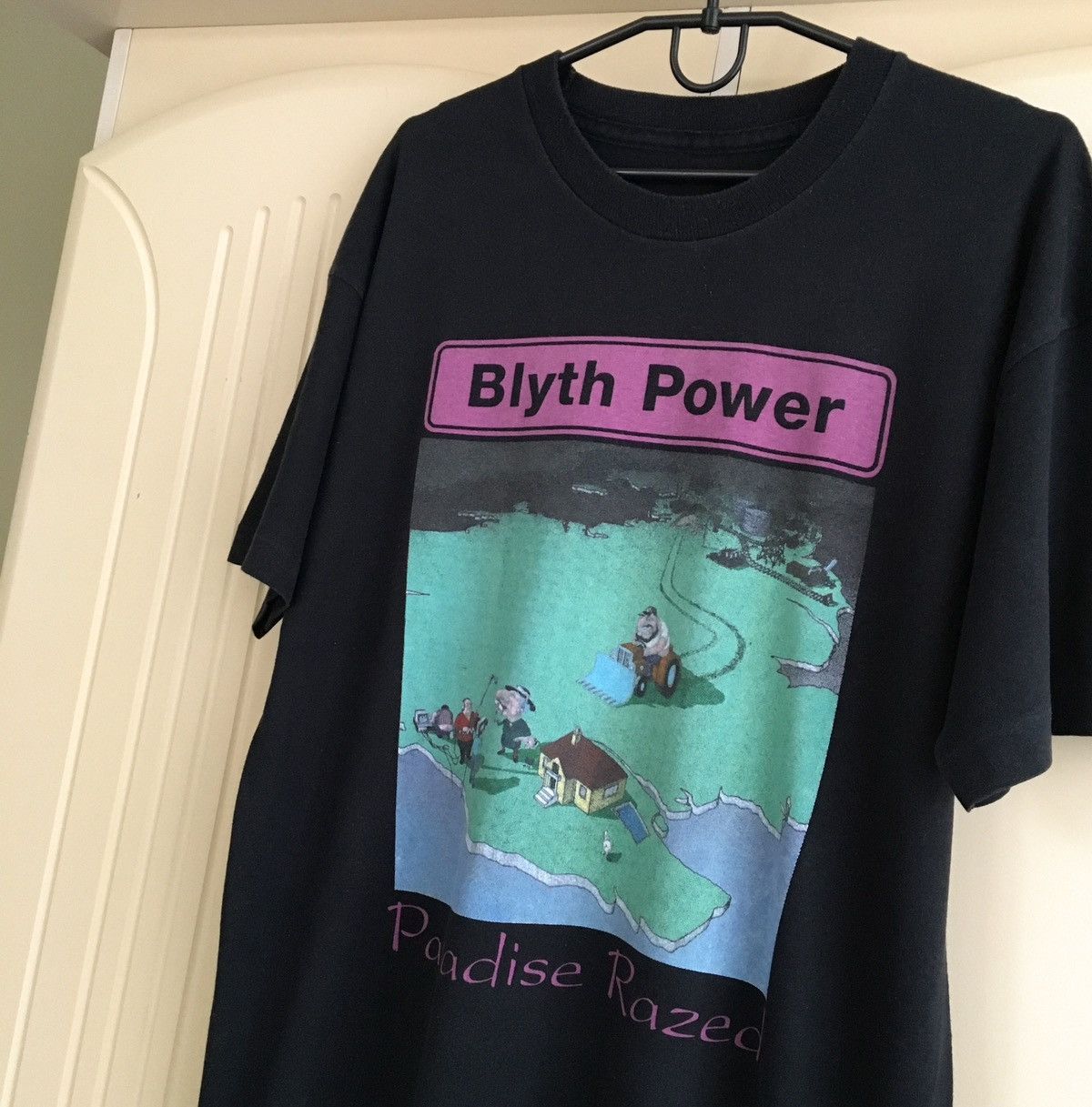 Band Tees 1995 Vintage Blyth Power Paradise Razed Single Stitch Tee Size US L / EU 52-54 / 3 - 2 Thumbnail