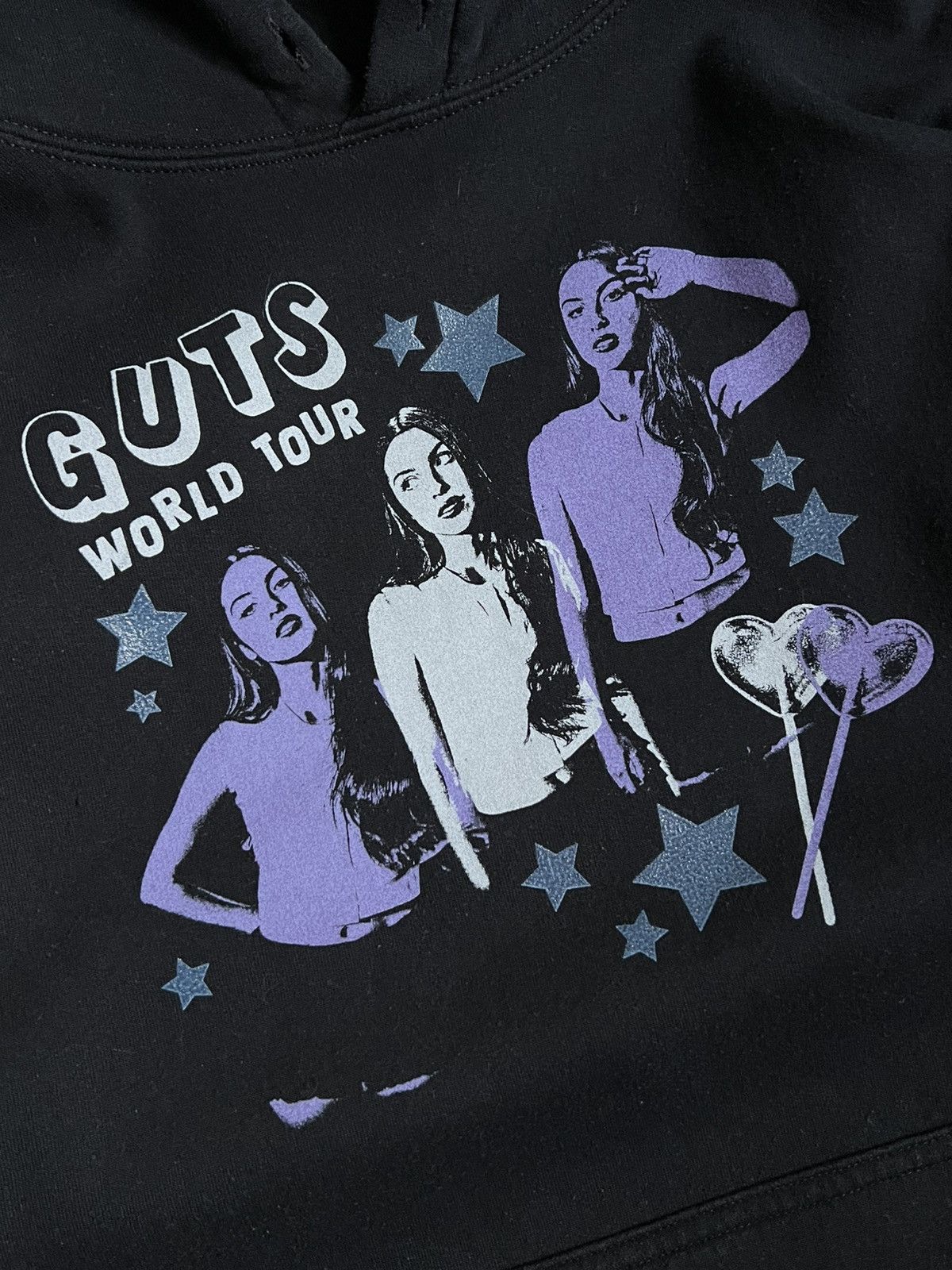 Band Tees Olivia Rodrigo Guts World Tour Live Exclusive Hype Hoodie Size L / US 10 / IT 46 - 6 Thumbnail