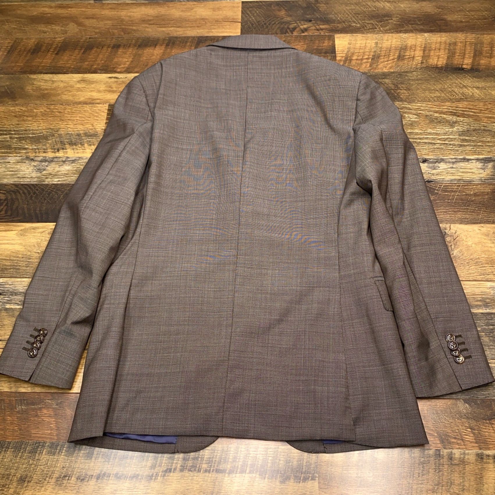 Suitsupply Suitsupply Blazer Mens 40 Brown Wool Mohair Suit Jacket Suit Supply Guabello Blazer 40 Brown Wool Mohair Blazer Size 40R - 2 Thumbnail