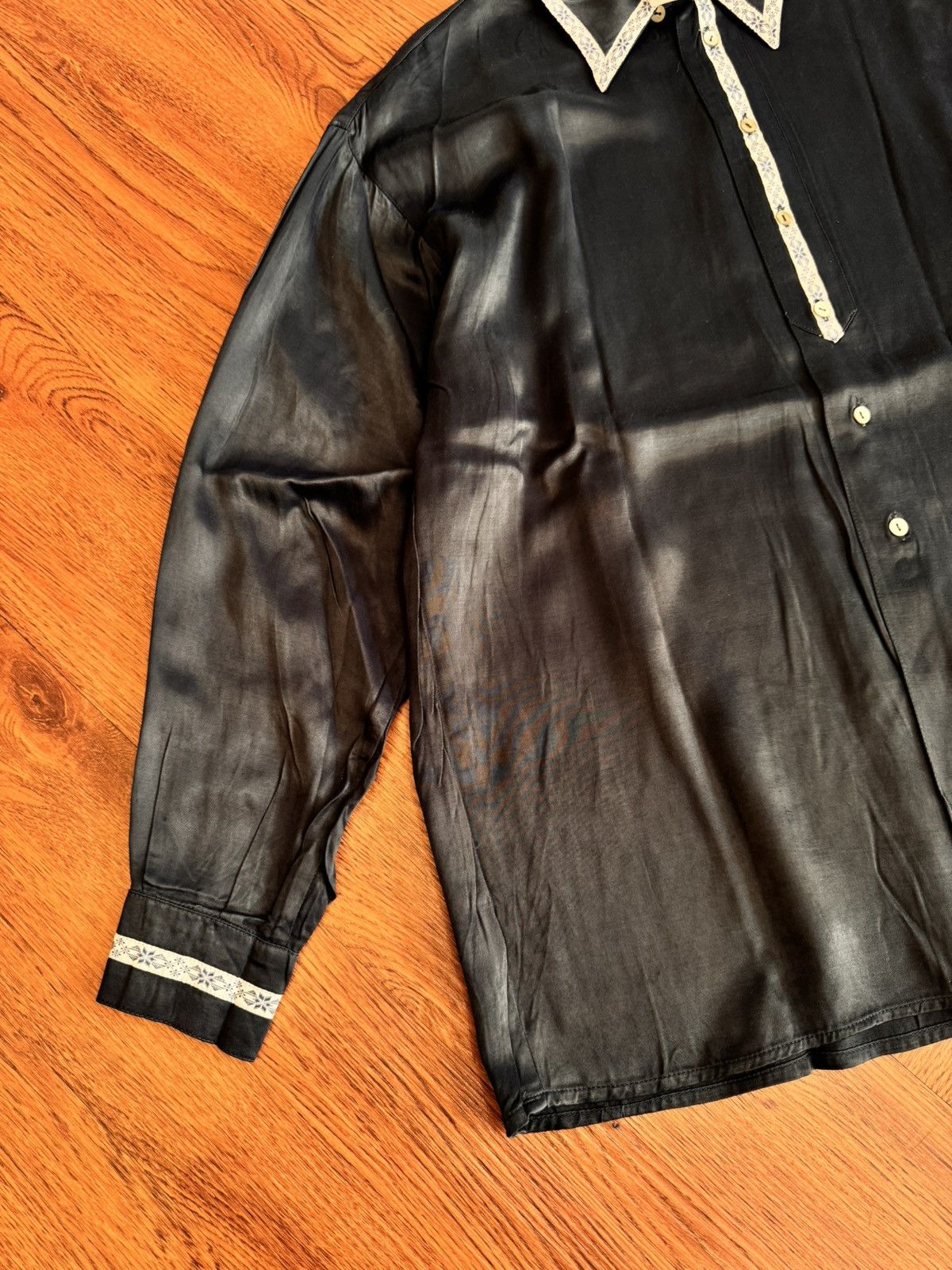 Jean Paul Gaultier RARE JEAN PAUL GAULTIIER 1986 VINTAGE BUTTON SHIRT Size US M / EU 48-50 / 2 - 3 Thumbnail
