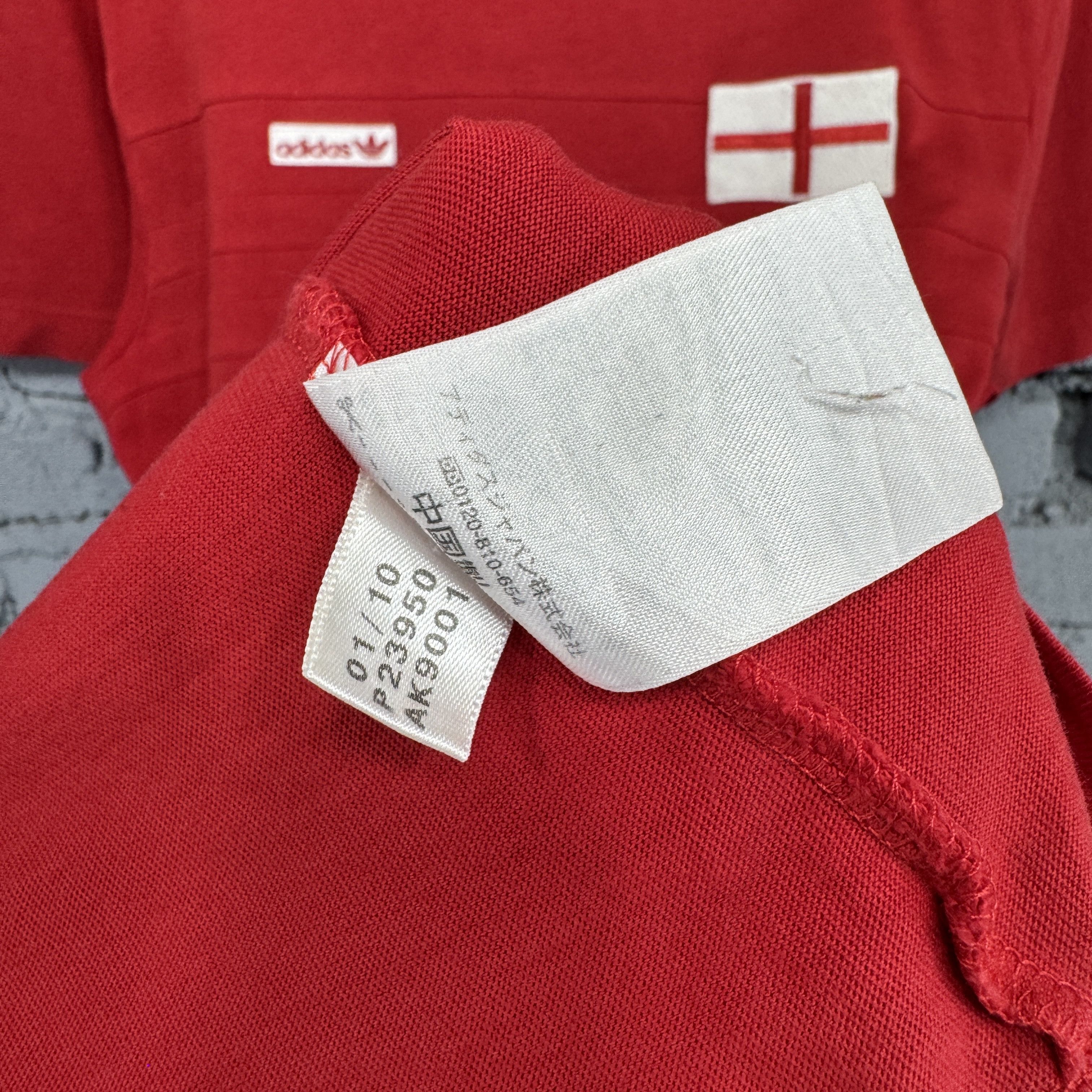 Vintage Vintage Adidas England London 2012 Olympic Games football Size US L / EU 52-54 / 3 - 8 Thumbnail