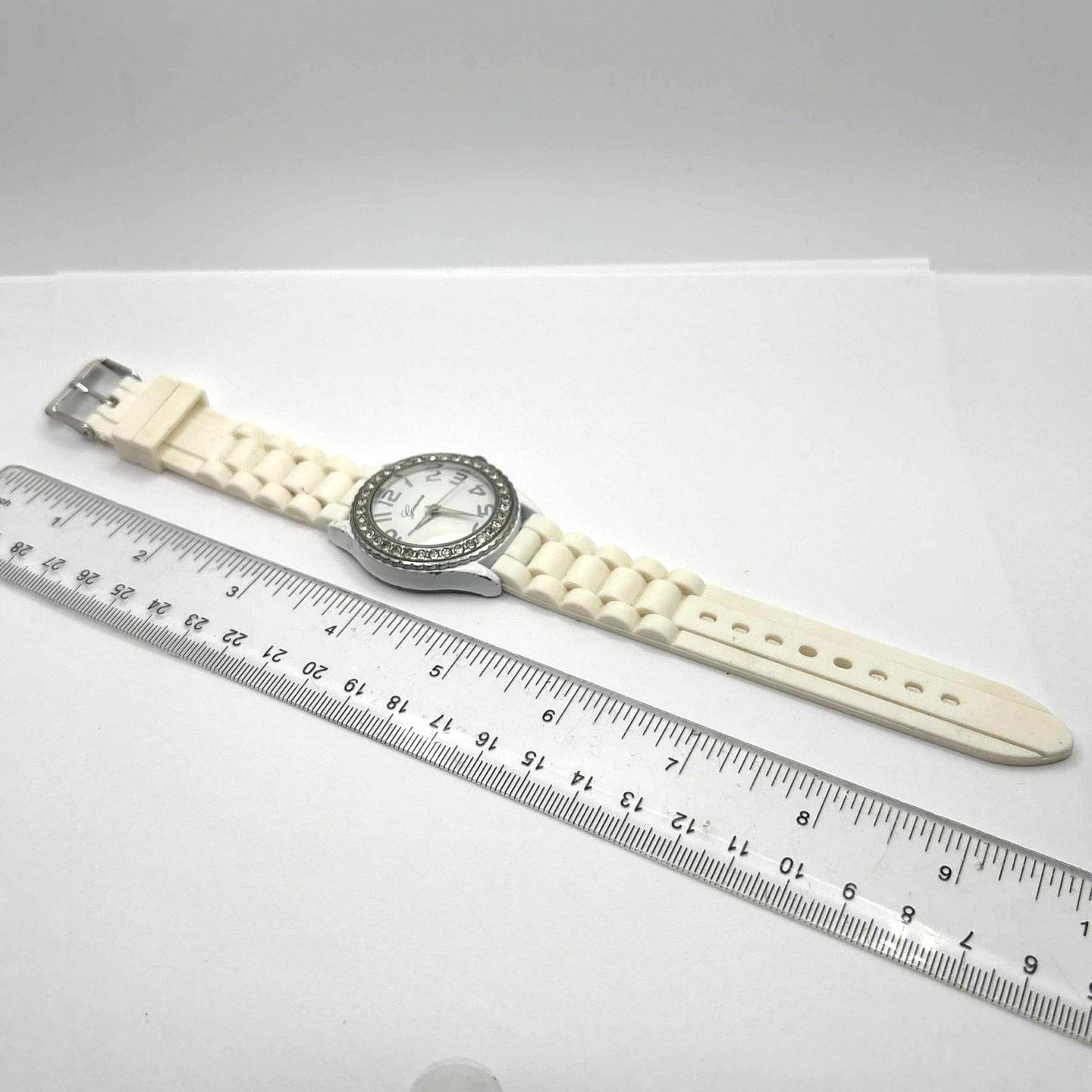 Other White Retro Analog Men's Watch Size ONE SIZE - 4 Thumbnail