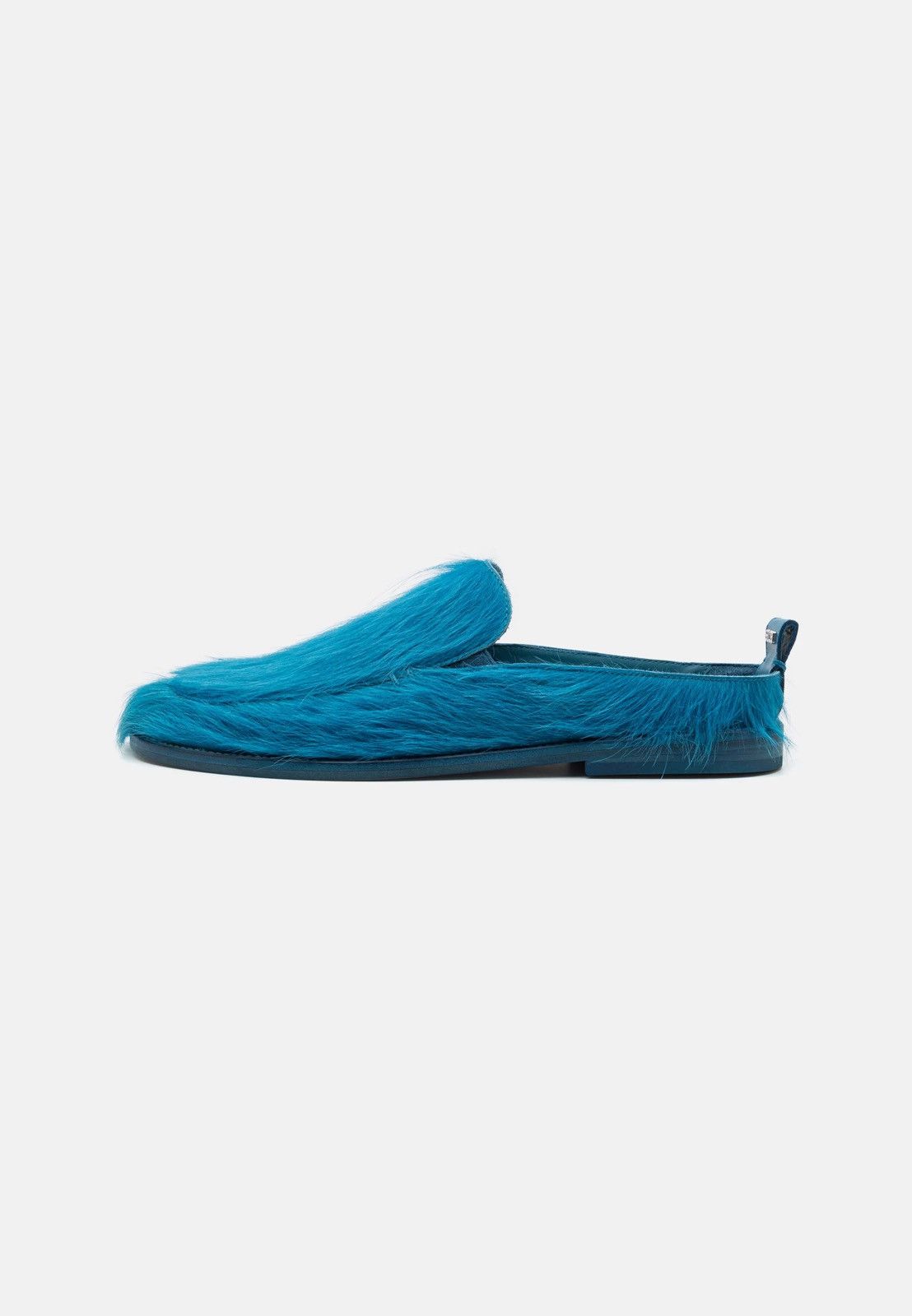 GCDS × Marni !DS! SS23 GCDS Fussbet Calf Hair Blue Cavallino Mules Clogs Size US 10 / EU 43 - 19 Thumbnail