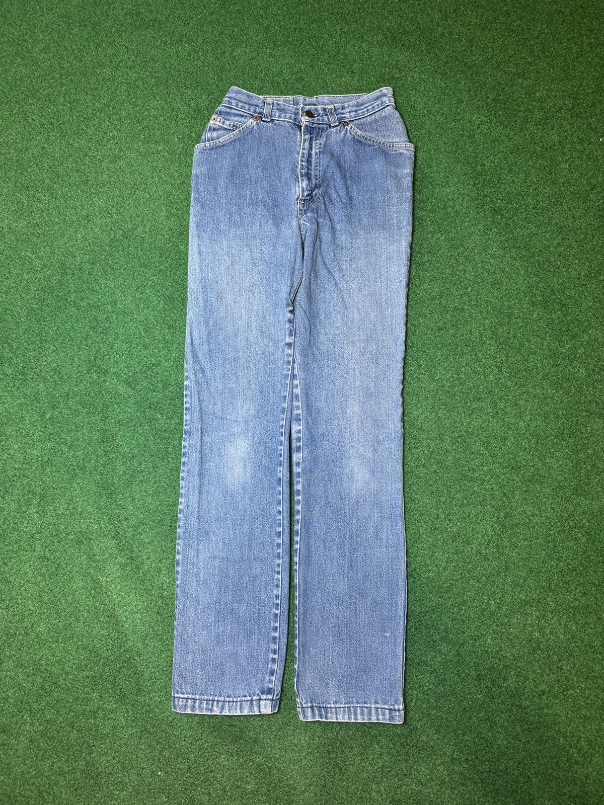 Levi's Vintage Clothing × Vintage Vintage 70s 80s Levi’s Plowboy 24x32 Light Wash Jeans Size US 26 / EU 42 - 3 Thumbnail