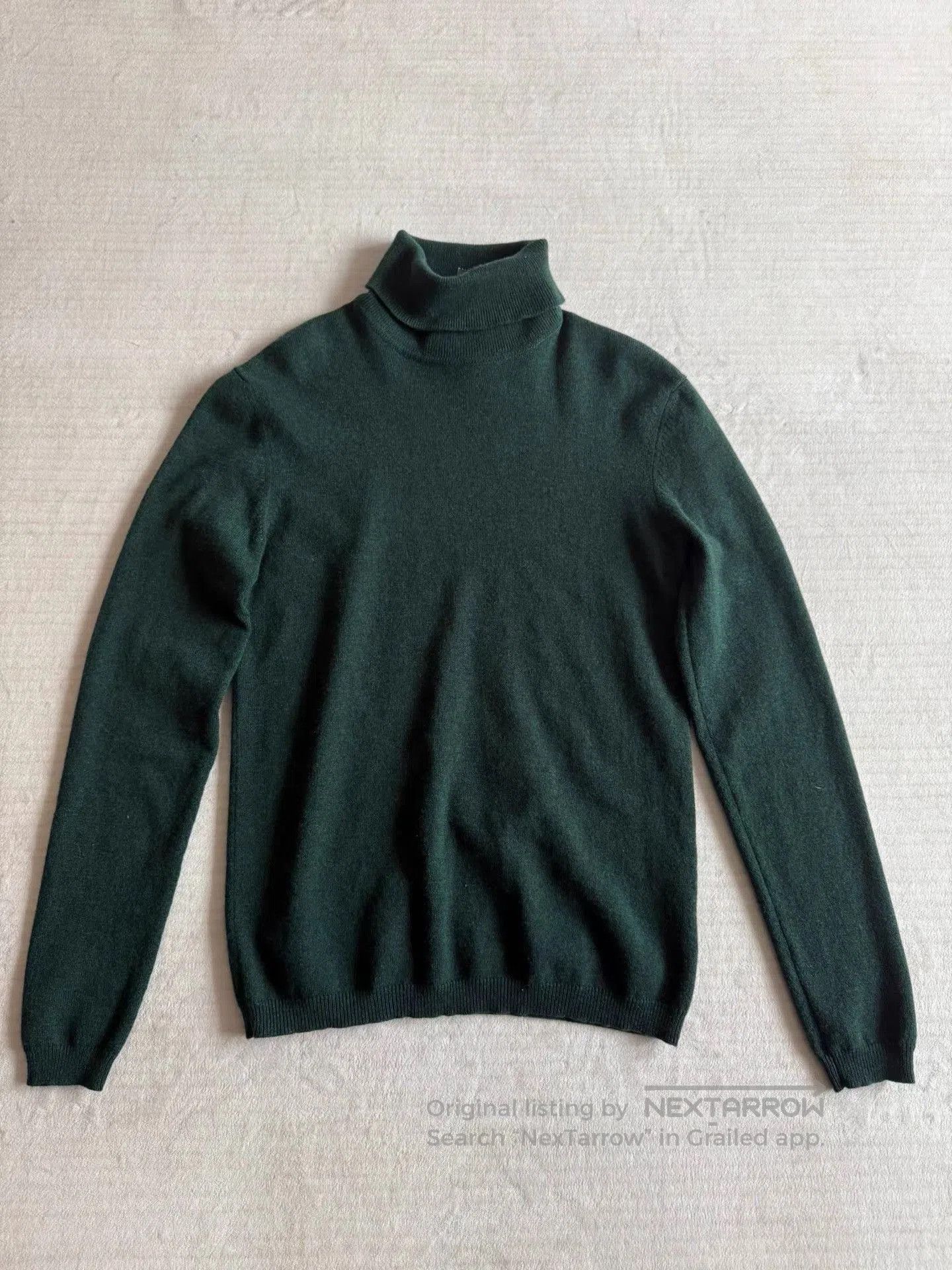 Saint Laurent Paris Green Turtleneck Sweater. Size US M / EU 48-50 / 2 - 2 Thumbnail