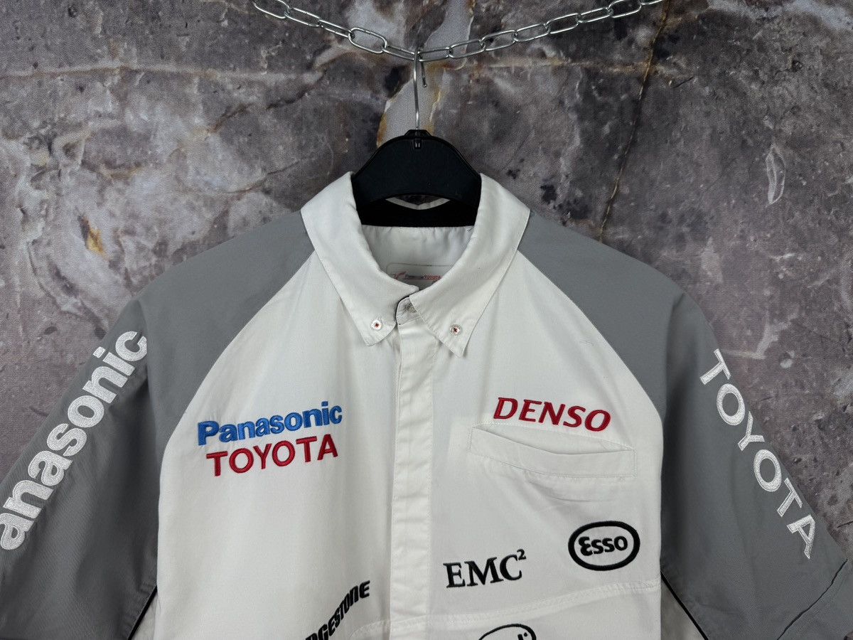 Formula 1 Toyota Panasonic Shirt With Short Sleeves Racing Size Medium Size US M / EU 48-50 / 2 - 2 Thumbnail