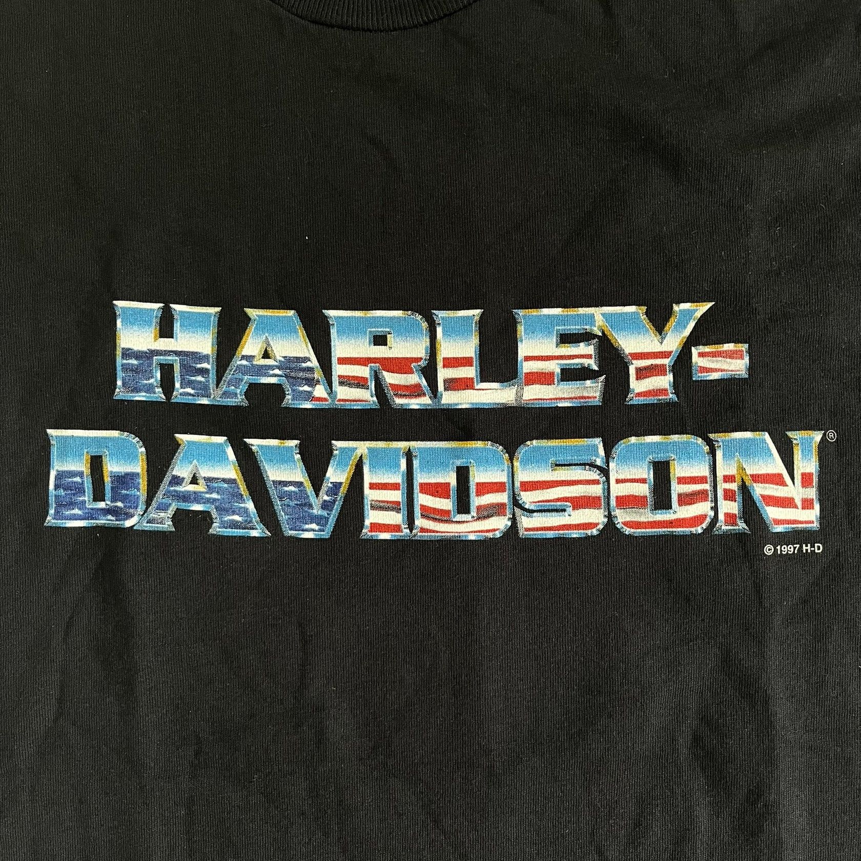 Harley Davidson Harley Davidson 1997 Austria Tee Size US M / EU 48-50 / 2 - 2 Thumbnail