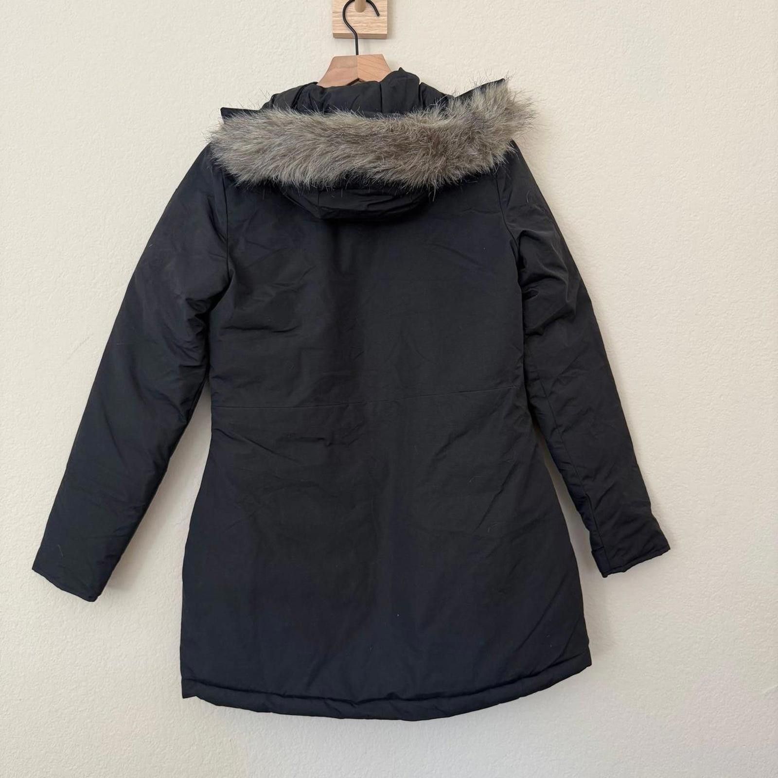 Other Adidas Jacket Women’s S Black Audi Hoodie Parka RARE Size S / US 4 / IT 40 - 2 Thumbnail