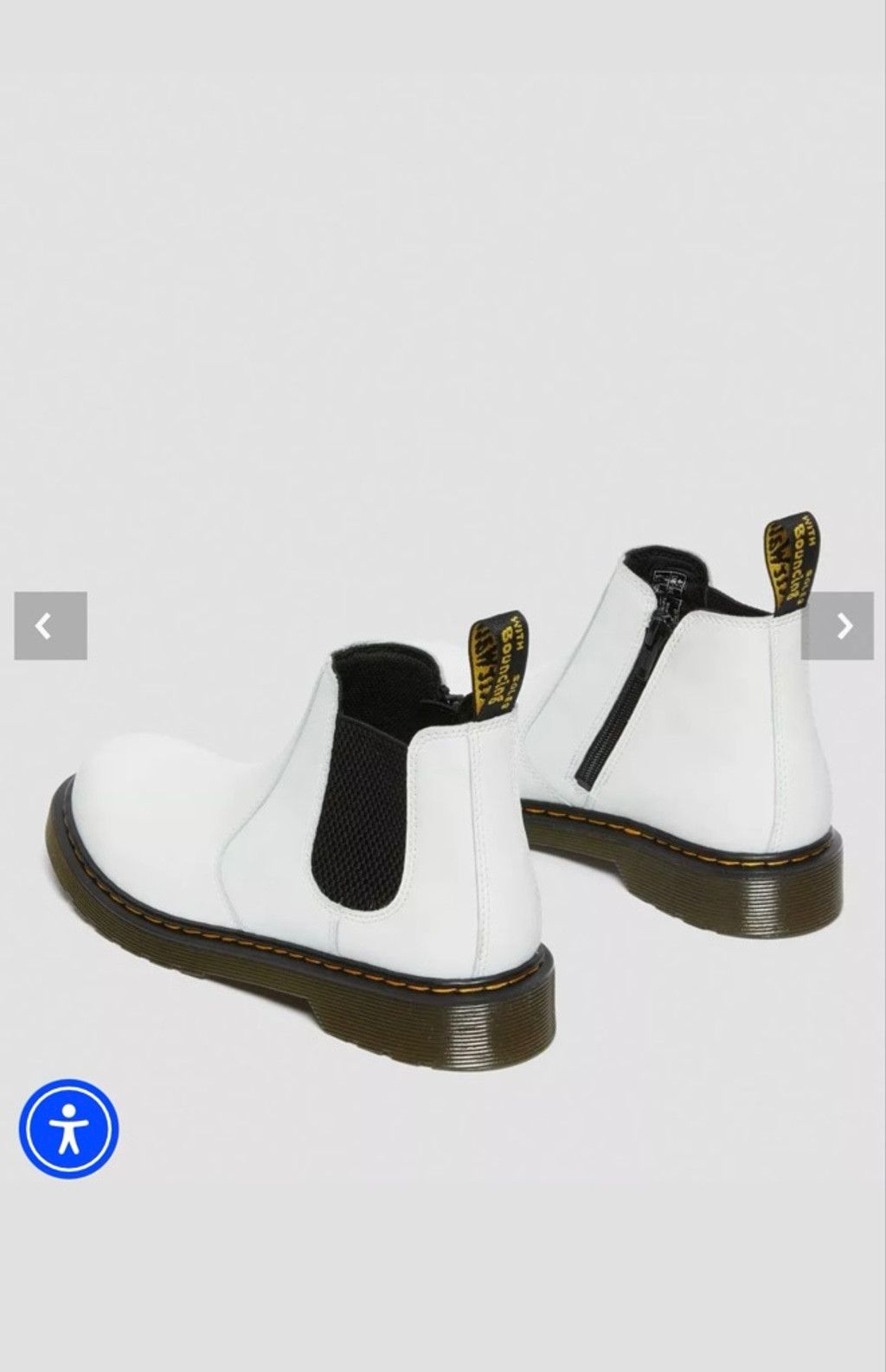 Dr. Martens Dr. Marten YOUTH 2976 LEATHER CHELSEA BOOTS Size US 4 / IT 34 - 4 Thumbnail