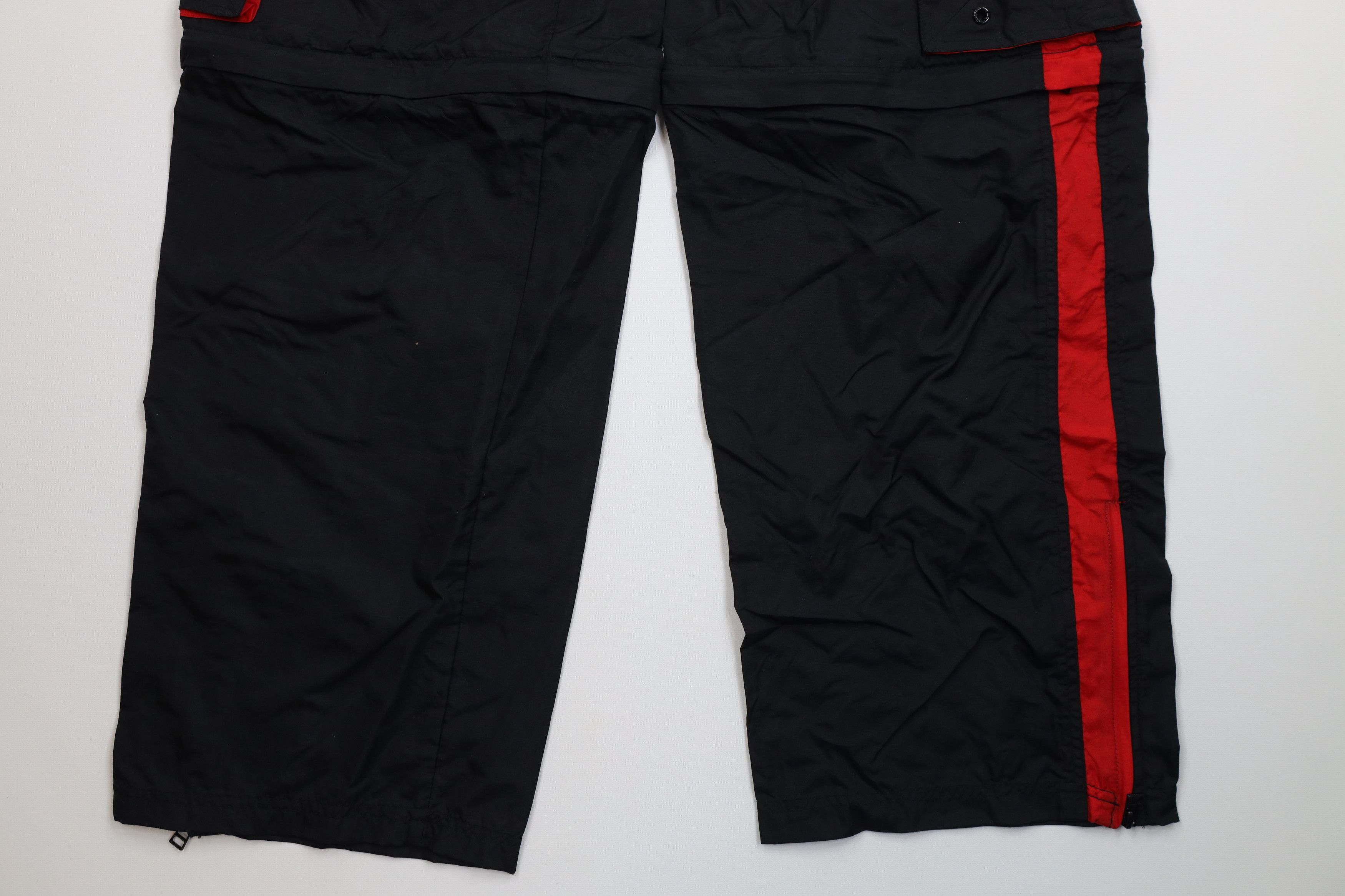 Vintage Vintage 90s Y2K Hockey Wide Leg Convertible Pants Shorts Size US 36 / EU 52 - 4 Thumbnail