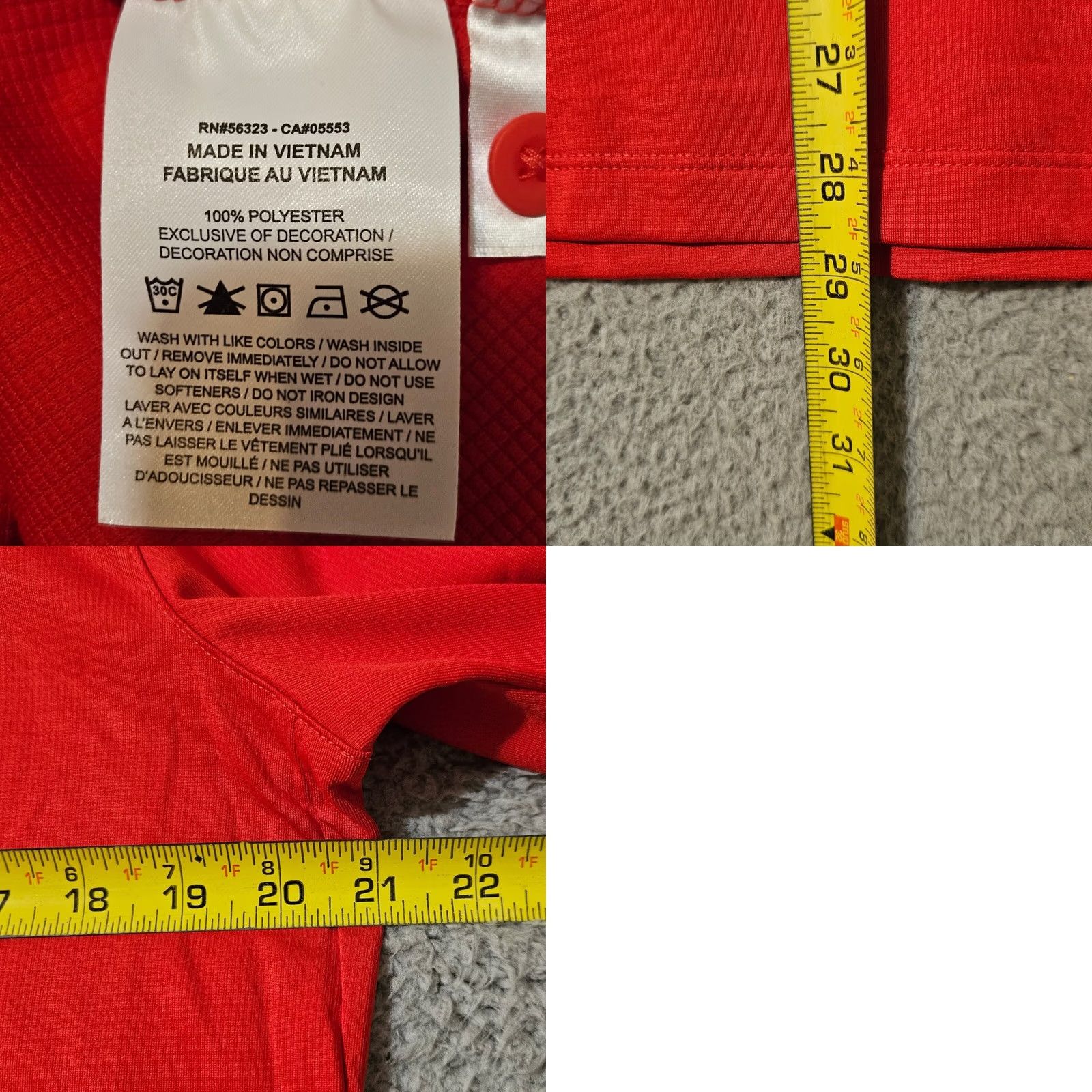 Nike Nike Mens Dry Franchise Polo Shirt S/S Red Size Medium NWT w/ Logo Size US M / EU 48-50 / 2 - 8 Thumbnail
