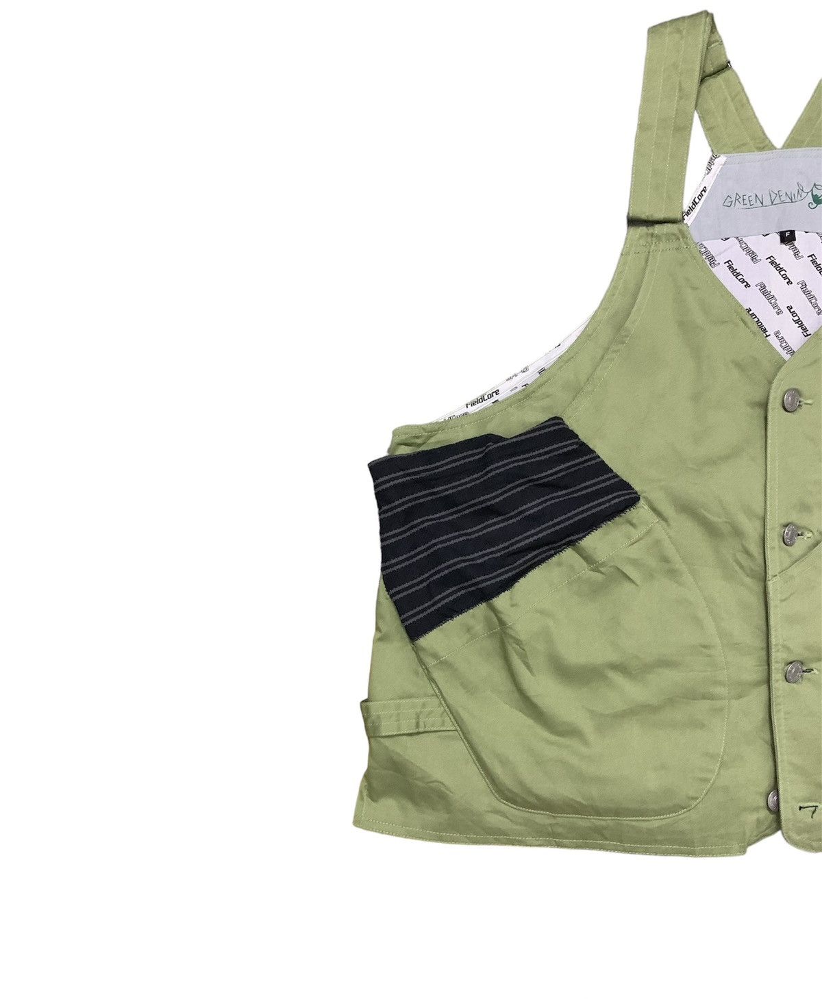 If Six Was Nine WORKMAN MANIAC dnim vest multpoket dsign greenTech outdor(A) Size US M / EU 48-50 / 2 - 2 Thumbnail