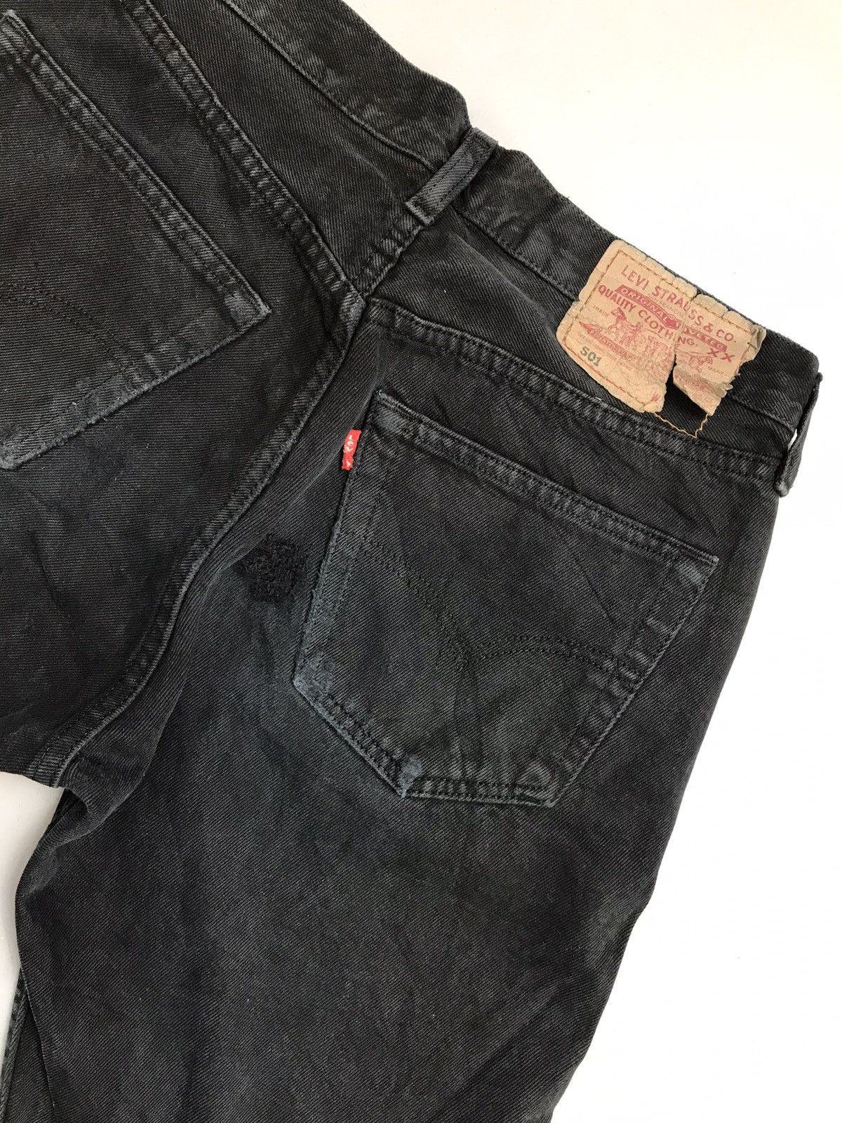 Levi's Vintage Levi’s 501 paper tab denim Size US 30 / EU 46 - 13 Thumbnail