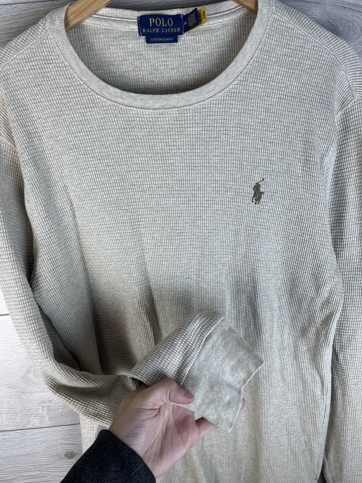 Polo Ralph Lauren Vintage men's sweater Polo Ralph Lauren size M custom slim Size US M / EU 48-50 / 2 - 8 Thumbnail