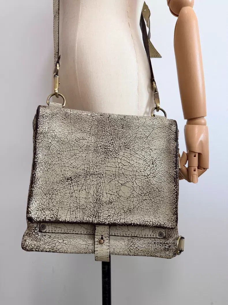 Jas MB Jas M.B cracked texture crossbody bag| Size ONE SIZE - 1 Thumbnail