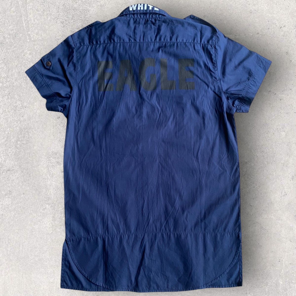 Walter Van Beirendonck Vintage W&LT White Eagle Military Shirt Size US S / EU 44-46 / 1 - 2 Thumbnail